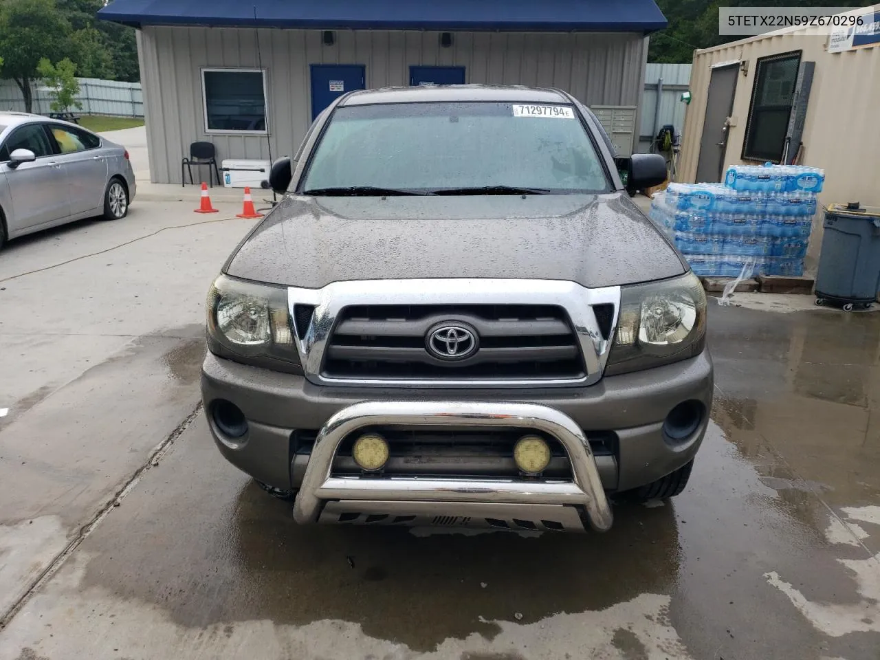 2009 Toyota Tacoma Access Cab VIN: 5TETX22N59Z670296 Lot: 71297794