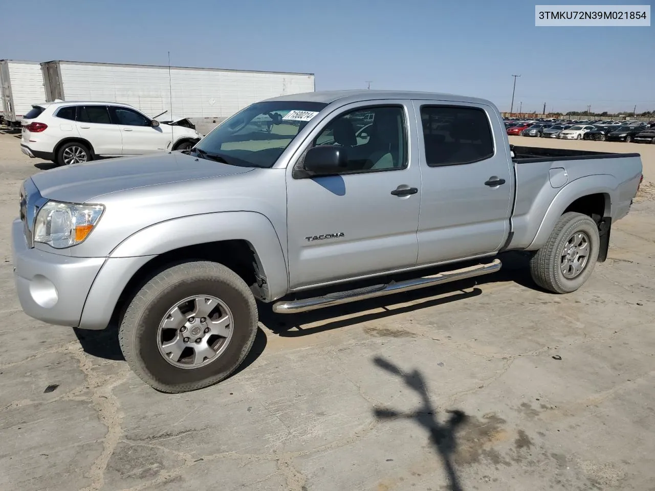 2009 Toyota Tacoma Double Cab Prerunner Long Bed VIN: 3TMKU72N39M021854 Lot: 71500214