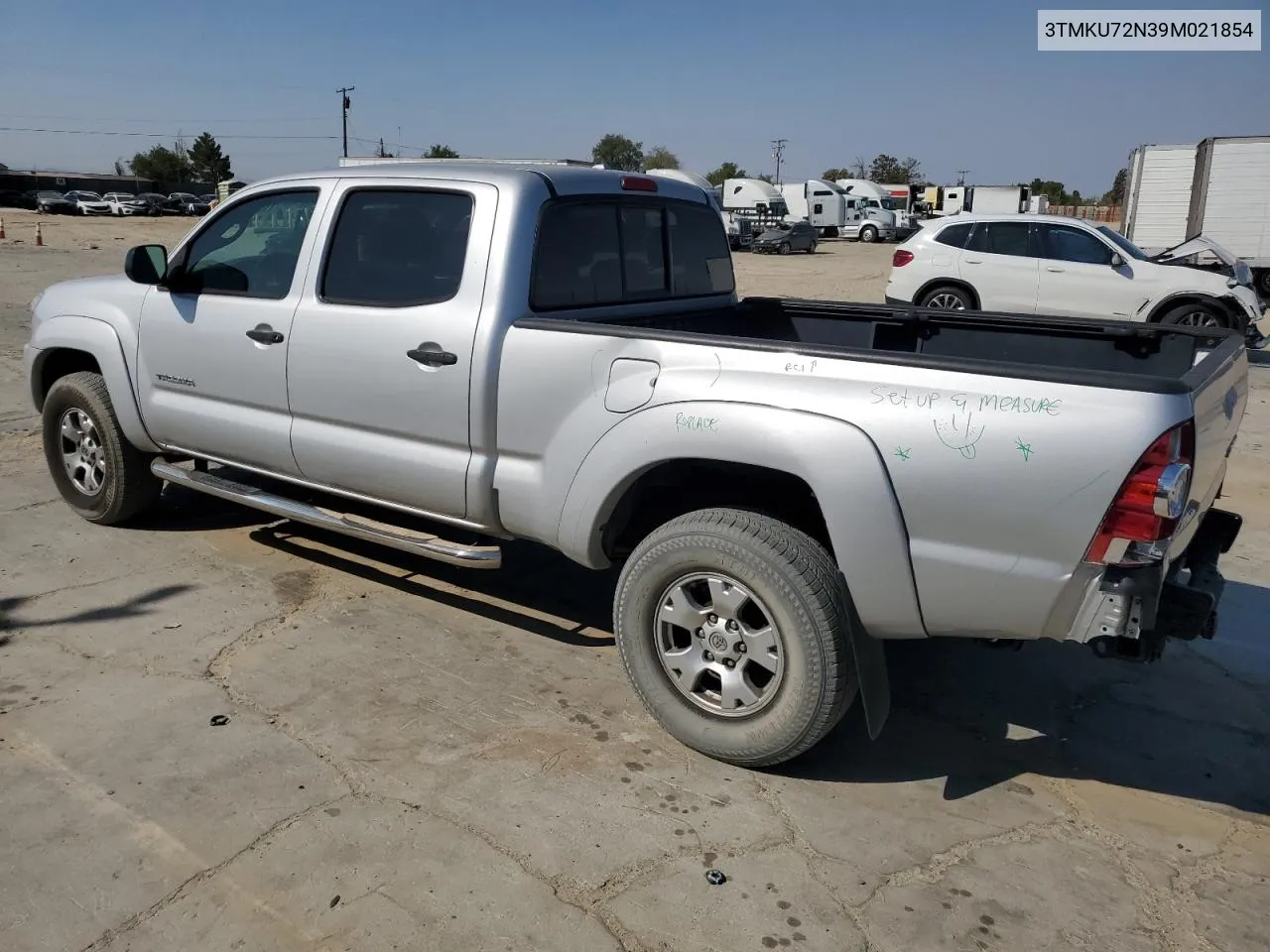 2009 Toyota Tacoma Double Cab Prerunner Long Bed VIN: 3TMKU72N39M021854 Lot: 71500214