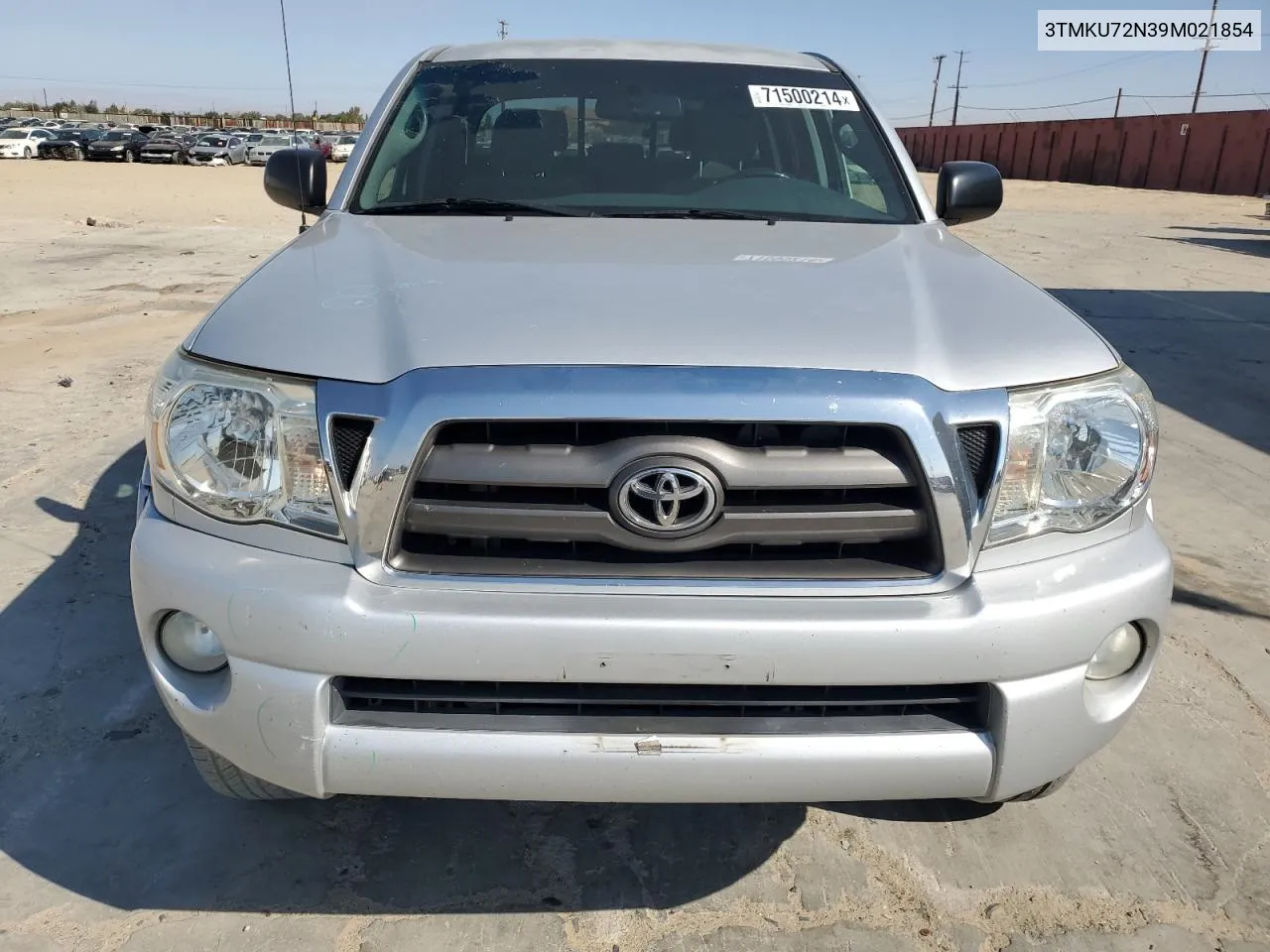 2009 Toyota Tacoma Double Cab Prerunner Long Bed VIN: 3TMKU72N39M021854 Lot: 71500214