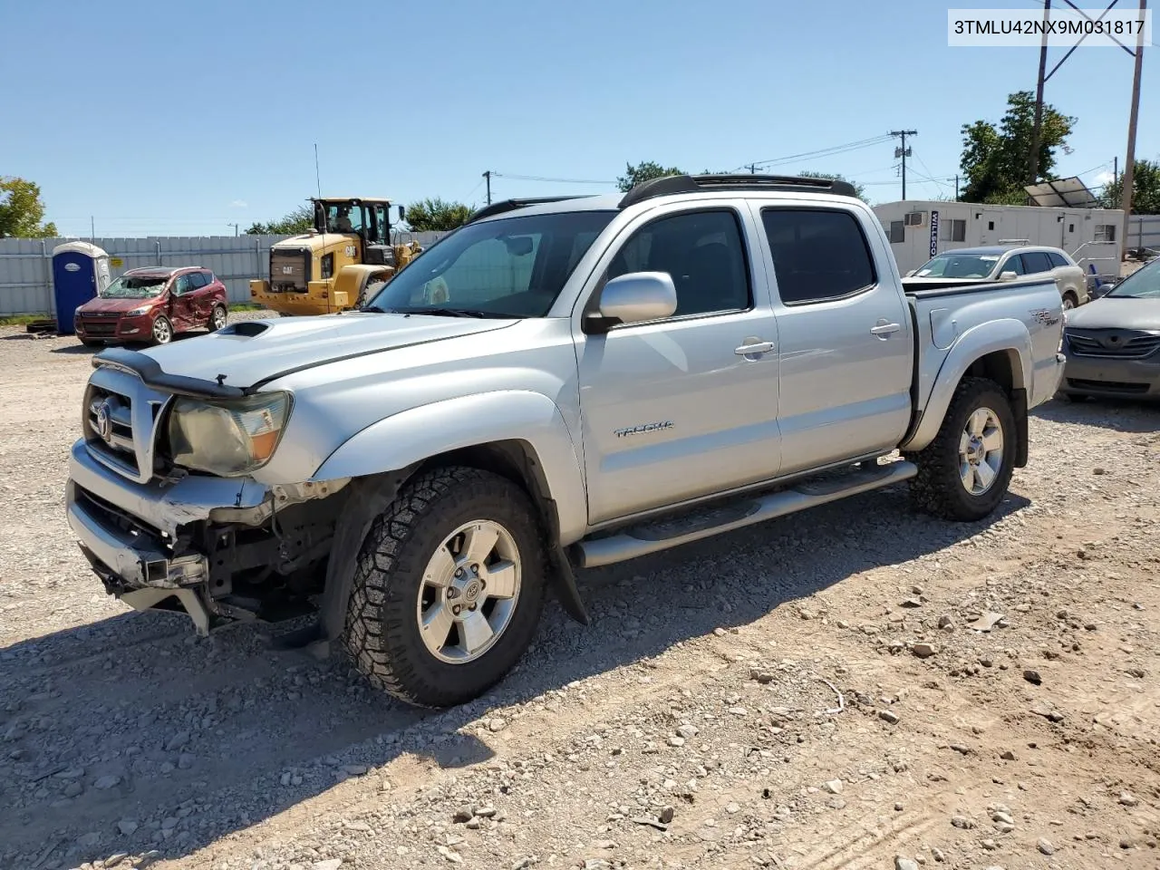 2009 Toyota Tacoma Double Cab VIN: 3TMLU42NX9M031817 Lot: 71891094