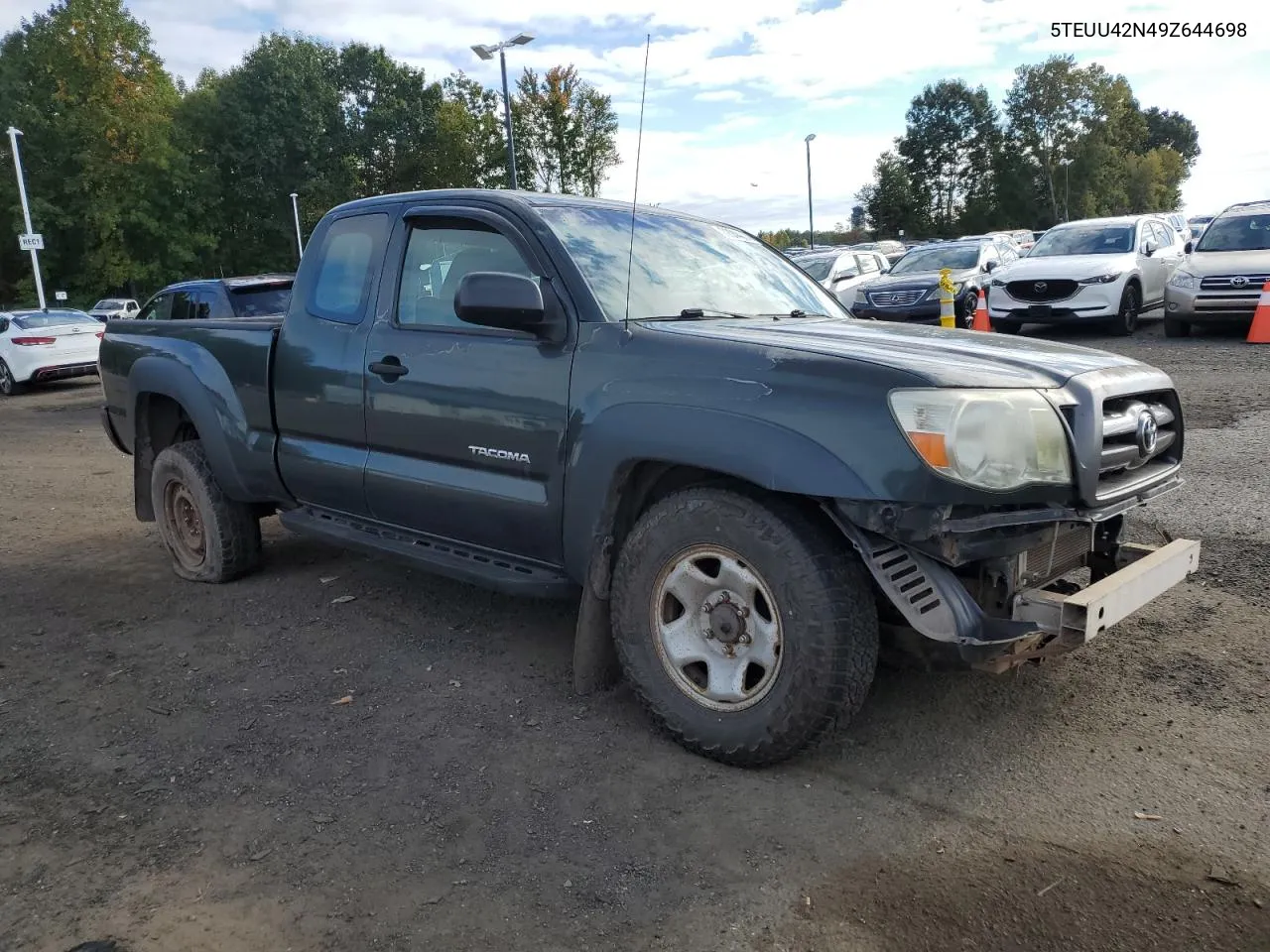 2009 Toyota Tacoma Access Cab VIN: 5TEUU42N49Z644698 Lot: 72044864