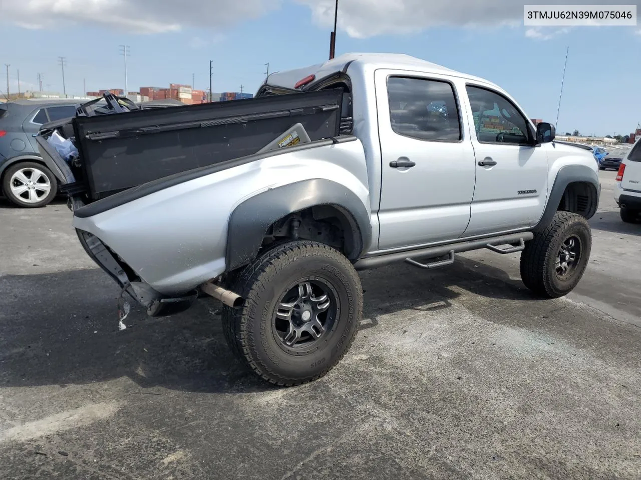 2009 Toyota Tacoma Double Cab Prerunner VIN: 3TMJU62N39M075046 Lot: 72216354