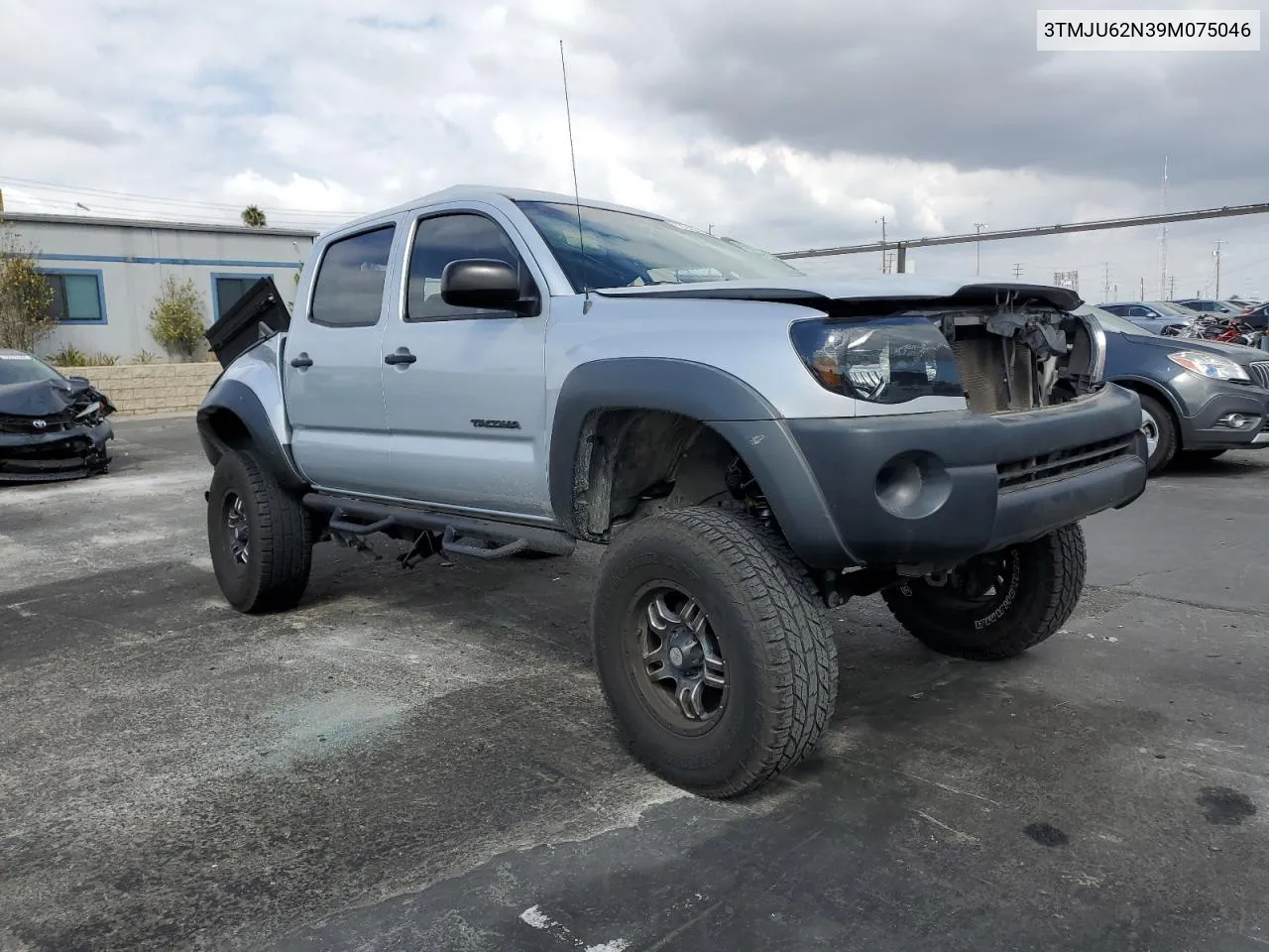 2009 Toyota Tacoma Double Cab Prerunner VIN: 3TMJU62N39M075046 Lot: 72216354