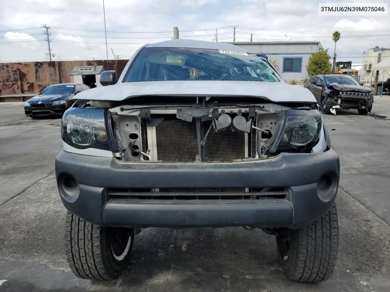 2009 Toyota Tacoma Double Cab Prerunner VIN: 3TMJU62N39M075046 Lot: 72216354