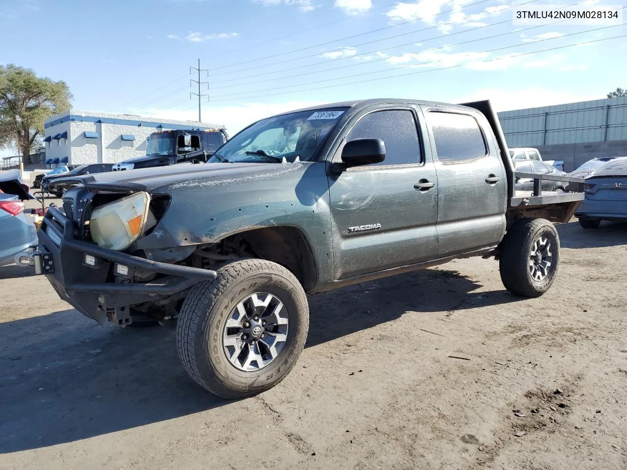 2009 Toyota Tacoma Double Cab VIN: 3TMLU42N09M028134 Lot: 73361864