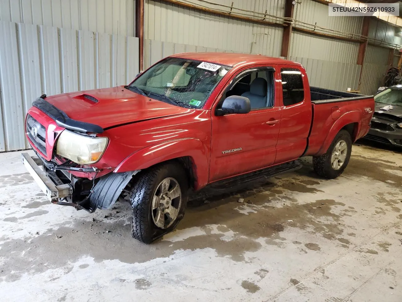 2009 Toyota Tacoma Access Cab VIN: 5TEUU42N59Z610933 Lot: 73421014