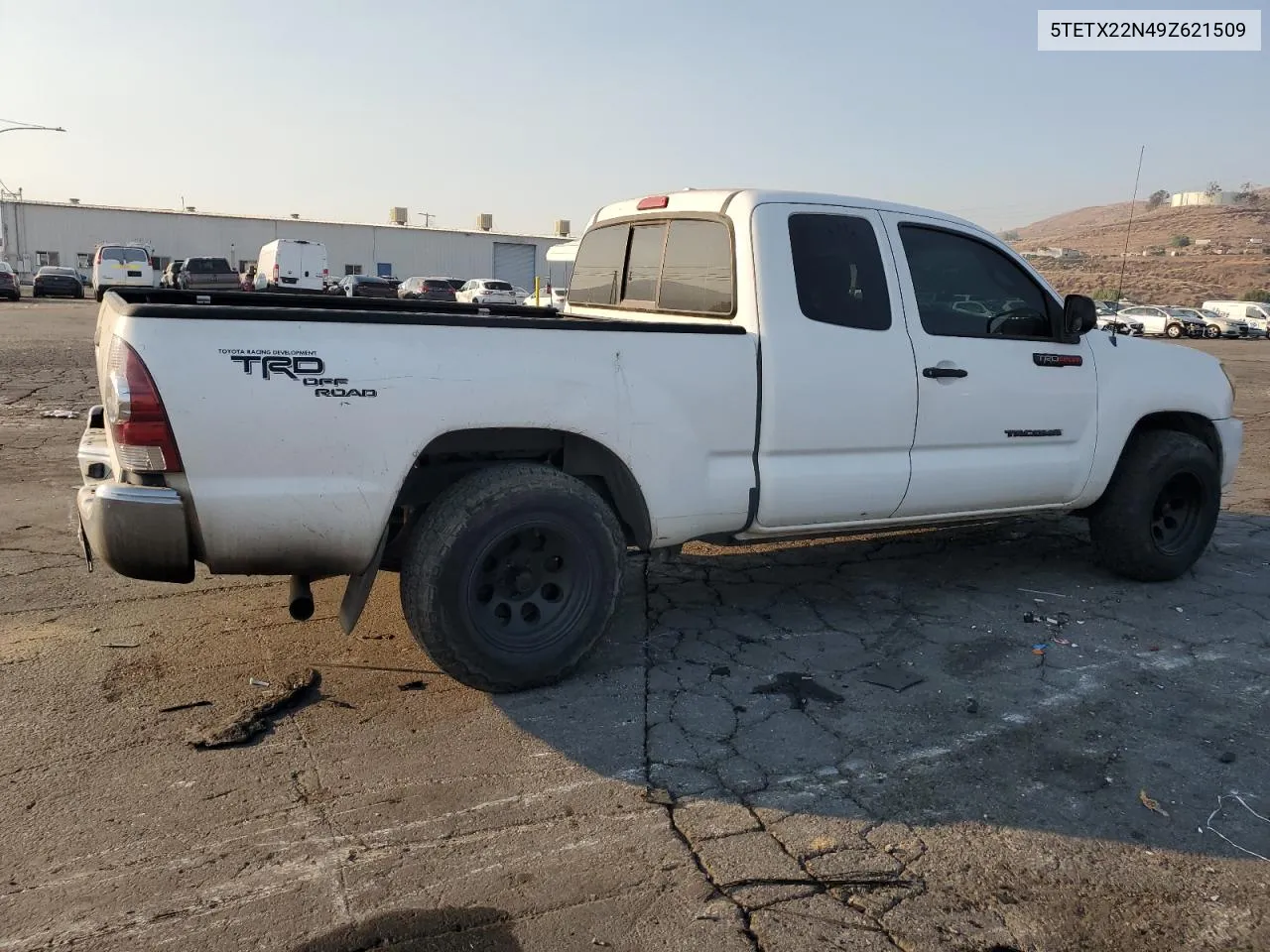 2009 Toyota Tacoma Access Cab VIN: 5TETX22N49Z621509 Lot: 73461044