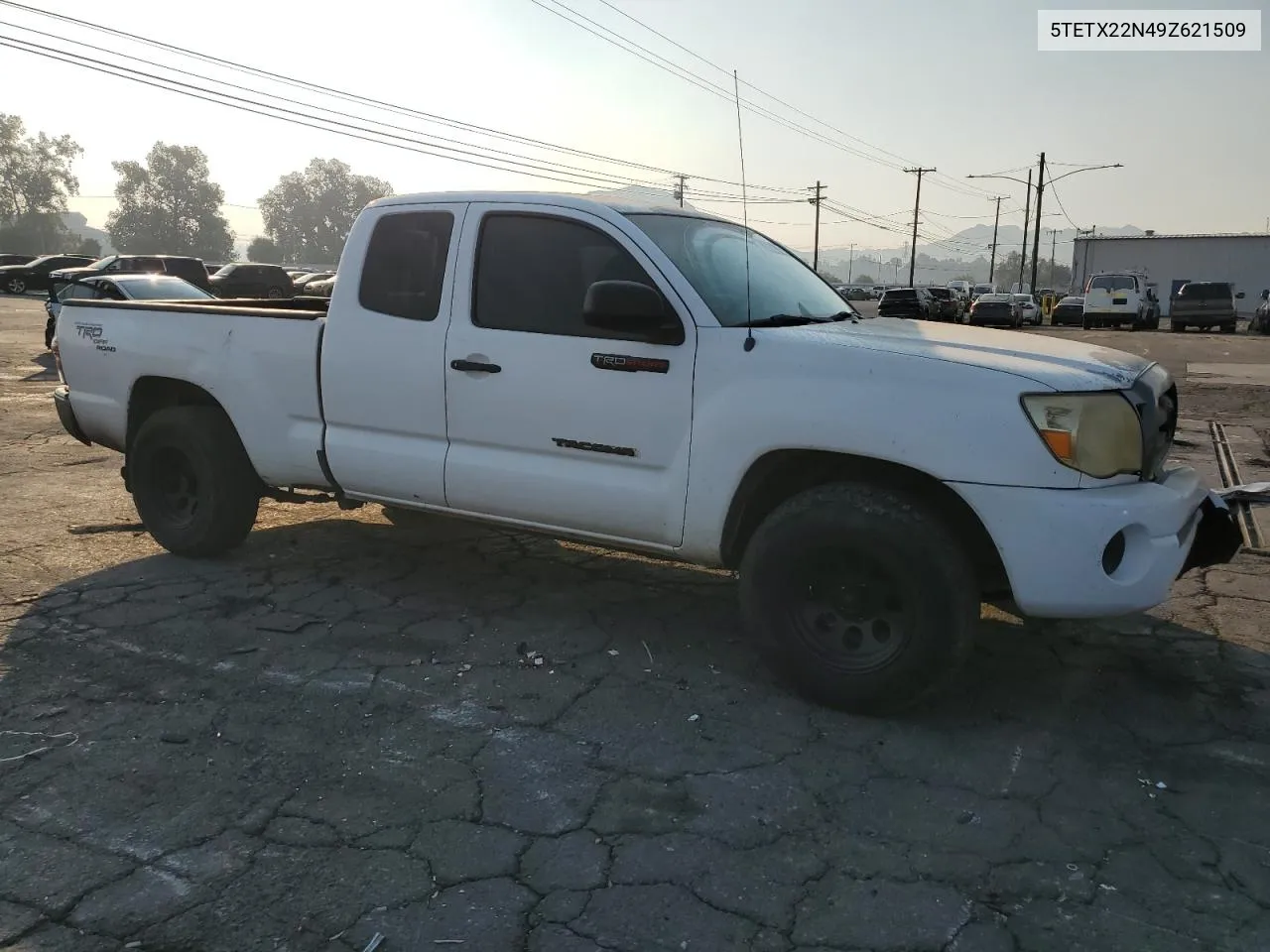 2009 Toyota Tacoma Access Cab VIN: 5TETX22N49Z621509 Lot: 73461044