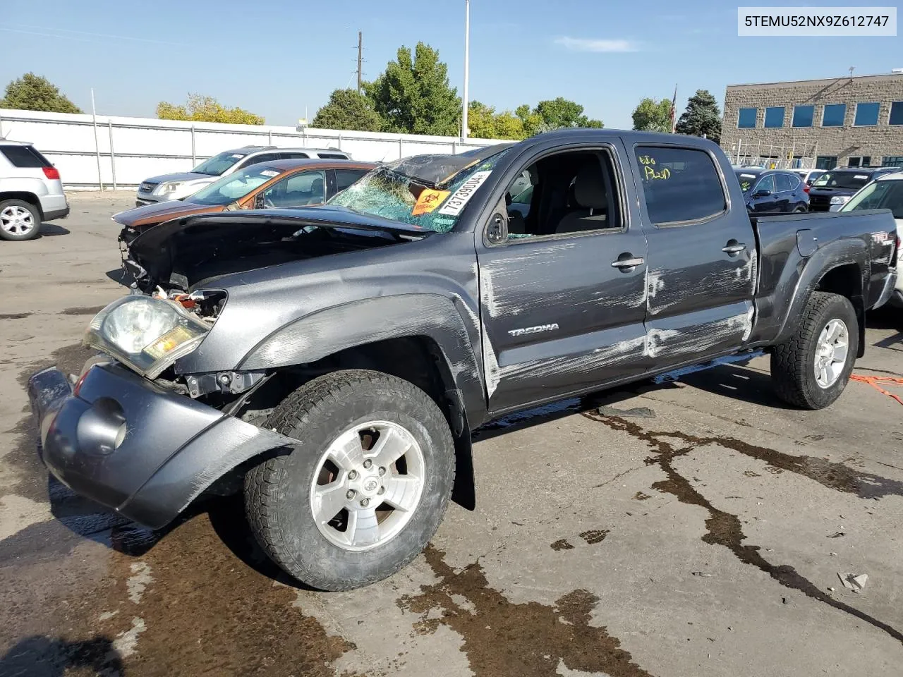 2009 Toyota Tacoma Double Cab Long Bed VIN: 5TEMU52NX9Z612747 Lot: 73739004