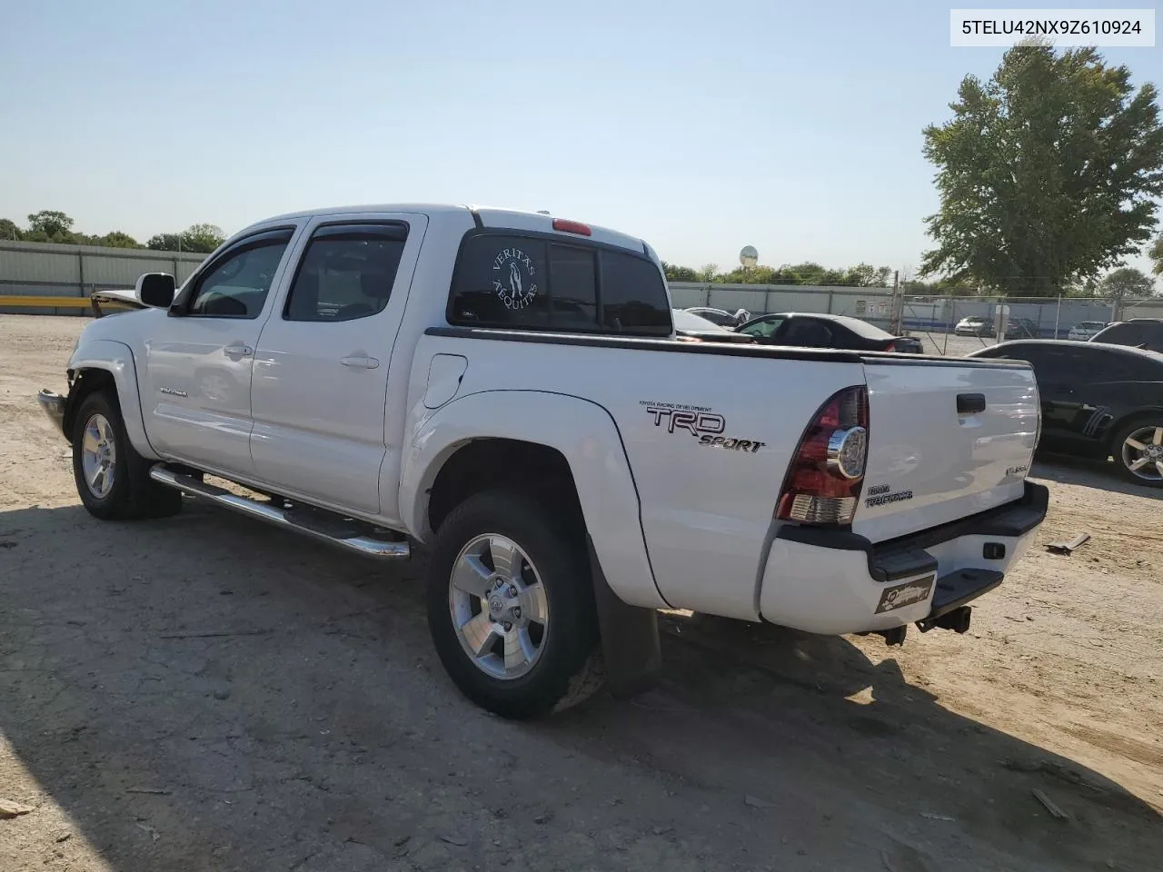 2009 Toyota Tacoma Double Cab VIN: 5TELU42NX9Z610924 Lot: 74077894