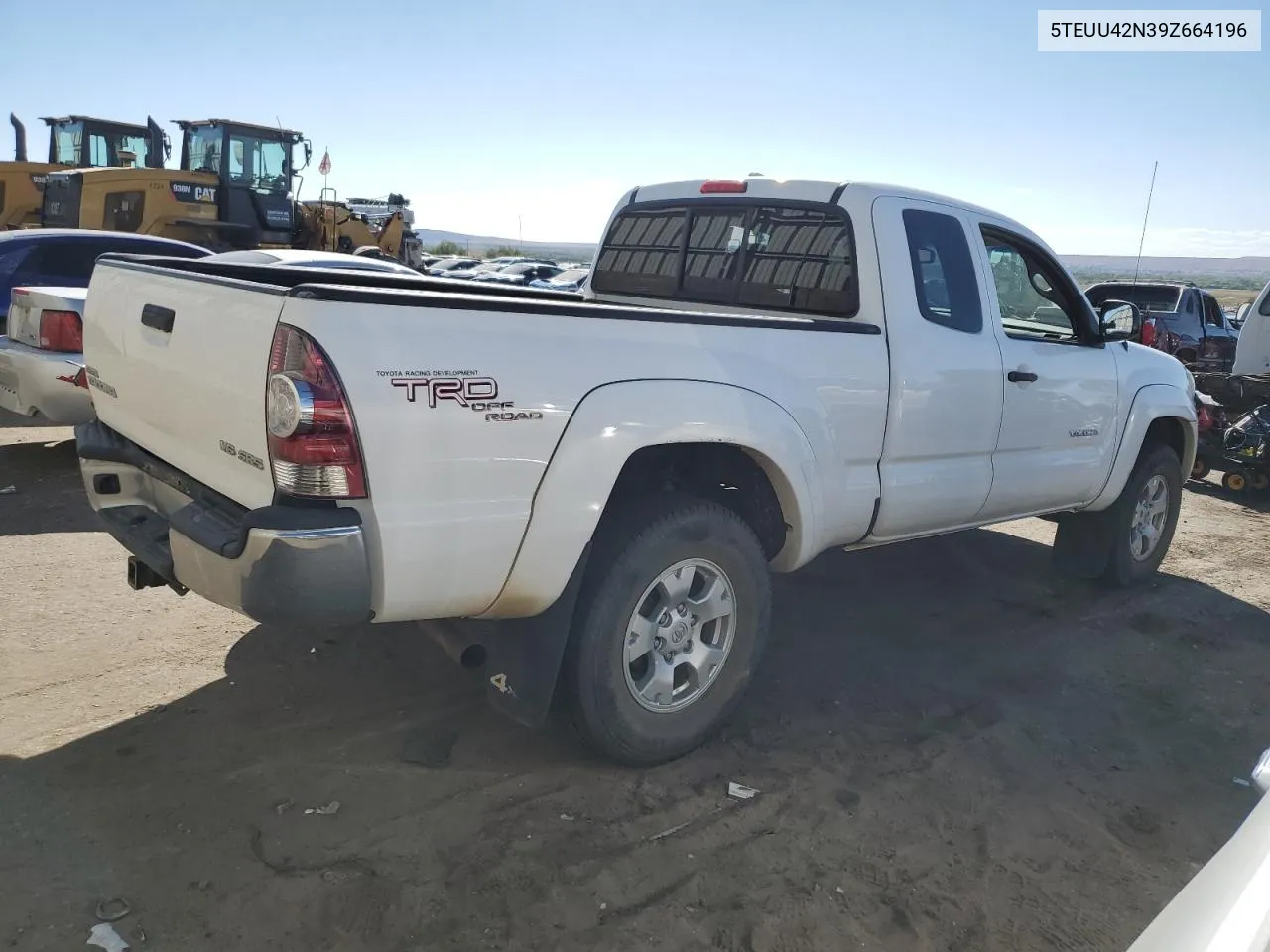 2009 Toyota Tacoma Access Cab VIN: 5TEUU42N39Z664196 Lot: 74136524