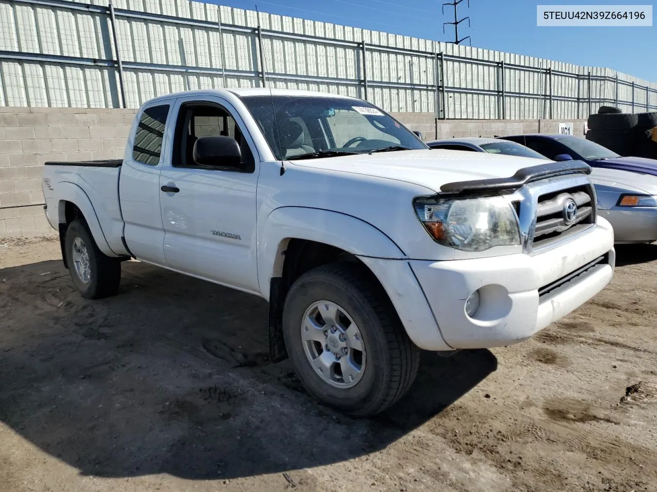 2009 Toyota Tacoma Access Cab VIN: 5TEUU42N39Z664196 Lot: 74136524