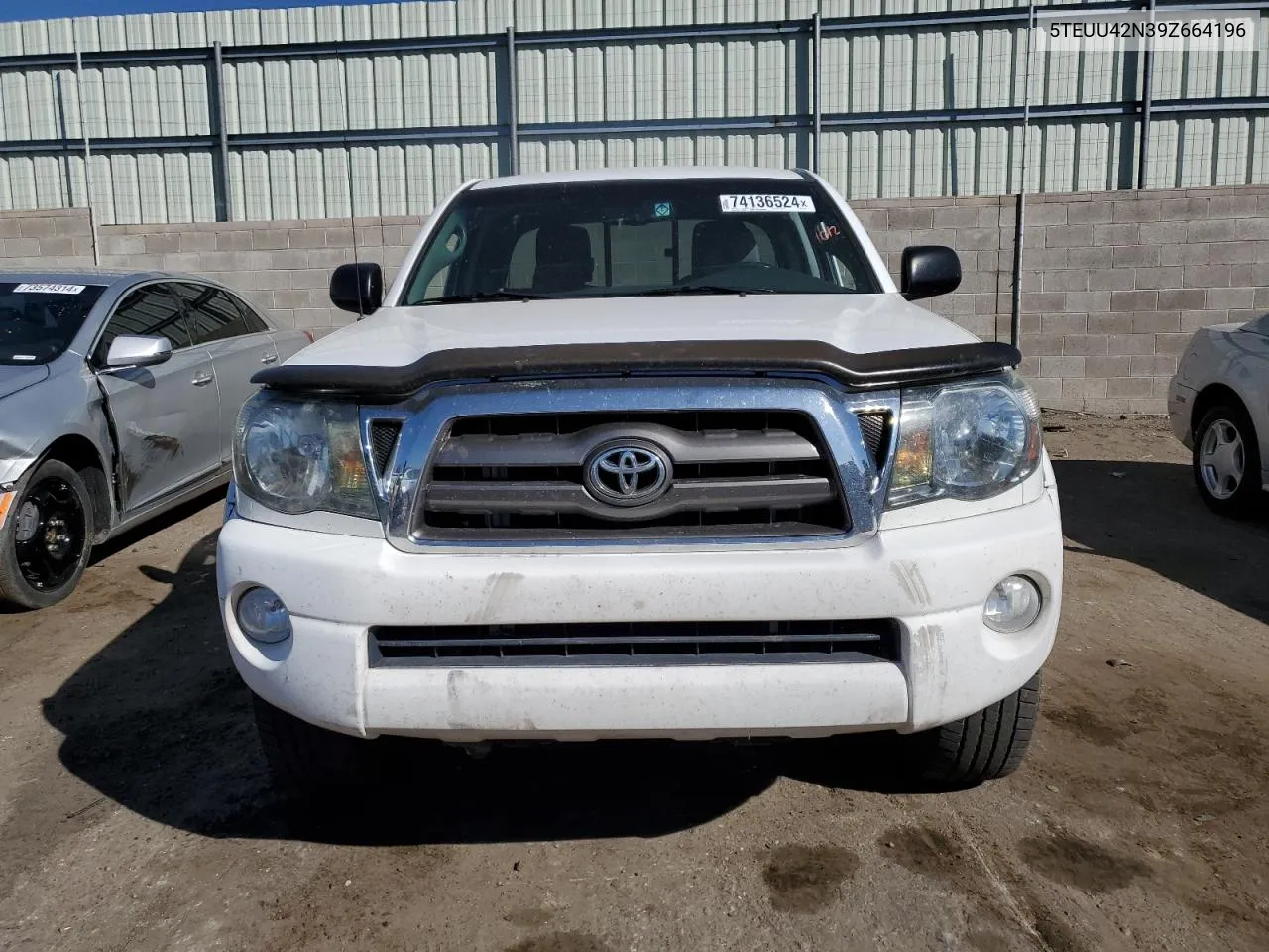 2009 Toyota Tacoma Access Cab VIN: 5TEUU42N39Z664196 Lot: 74136524