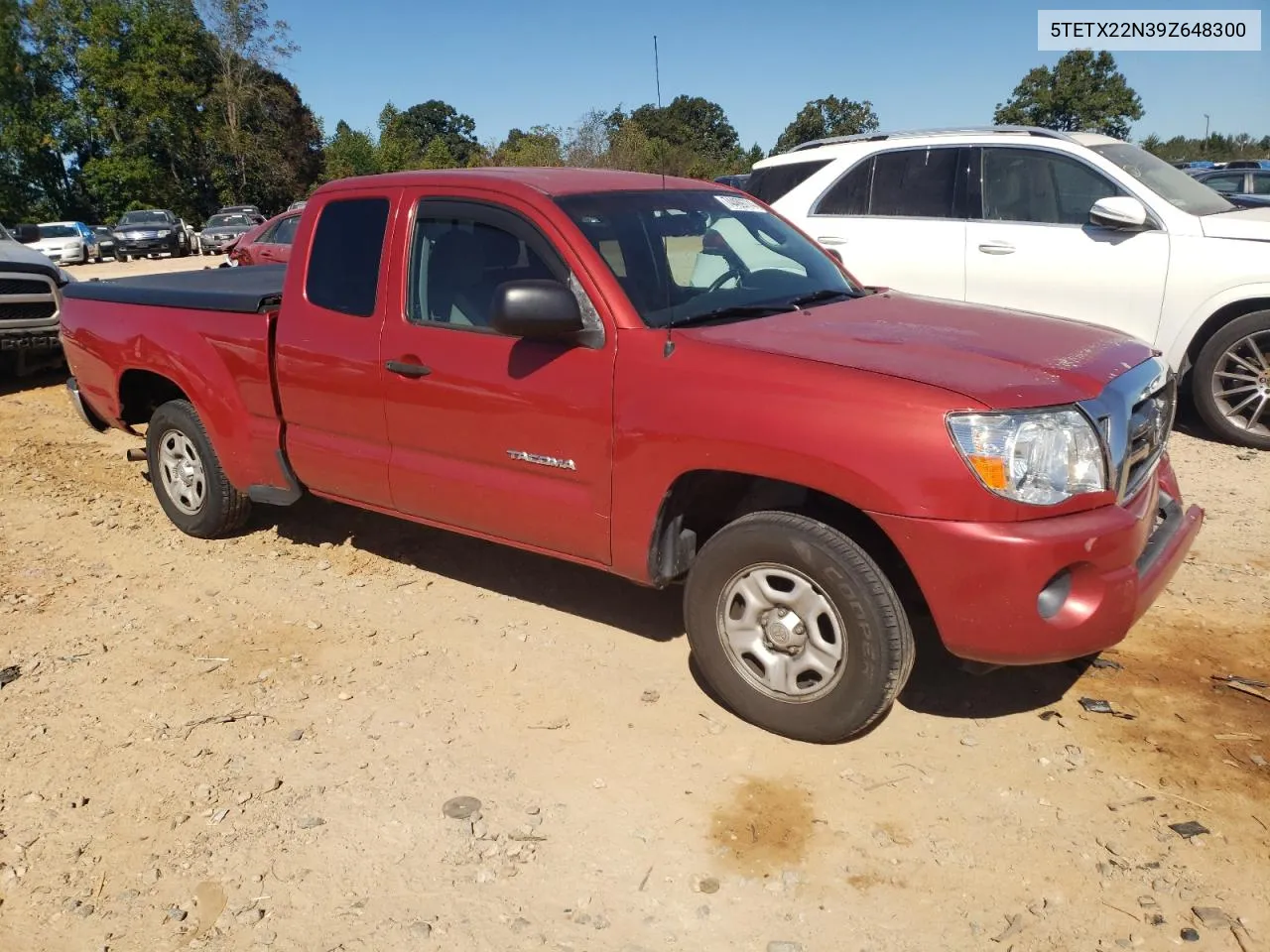 2009 Toyota Tacoma Access Cab VIN: 5TETX22N39Z648300 Lot: 74499774