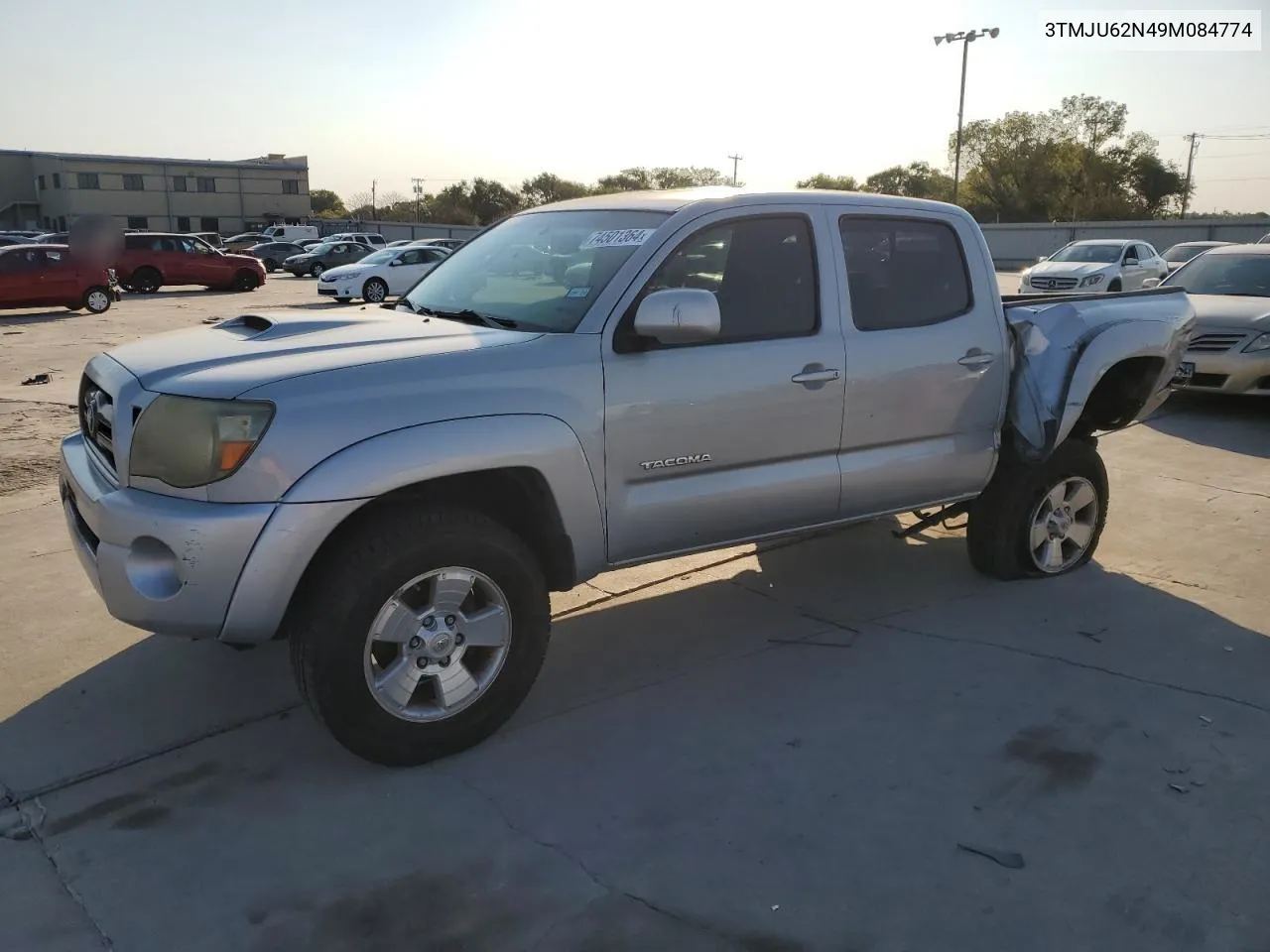 2009 Toyota Tacoma Double Cab Prerunner VIN: 3TMJU62N49M084774 Lot: 74501364