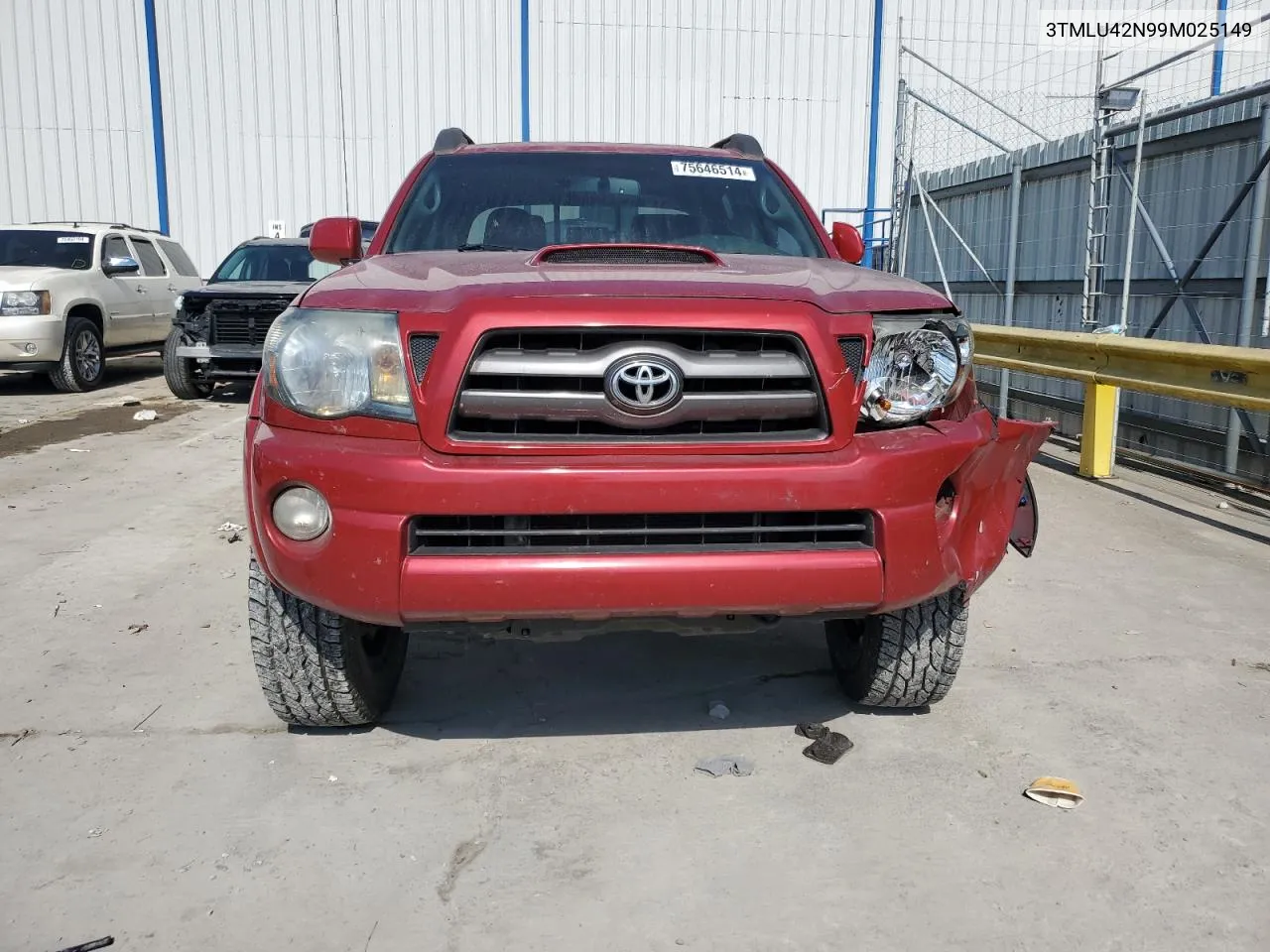 2009 Toyota Tacoma Double Cab VIN: 3TMLU42N99M025149 Lot: 75646514