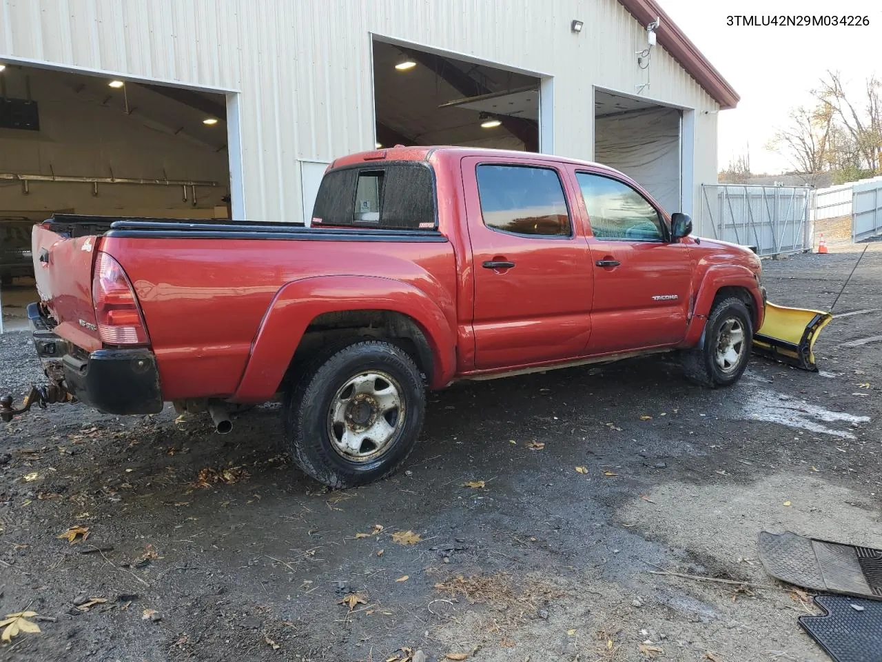 2009 Toyota Tacoma Double Cab VIN: 3TMLU42N29M034226 Lot: 75870954