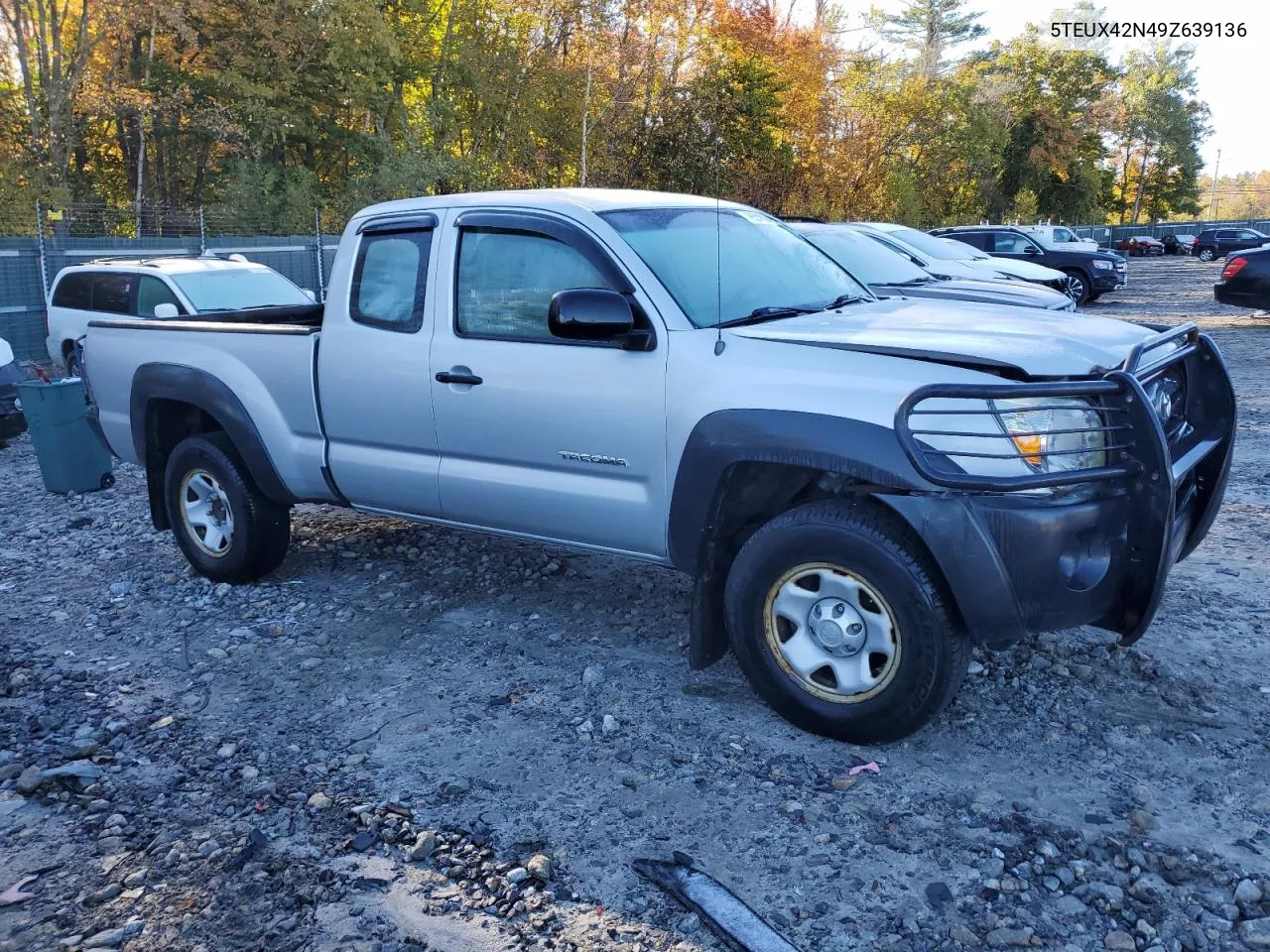 2009 Toyota Tacoma Access Cab VIN: 5TEUX42N49Z639136 Lot: 76040824