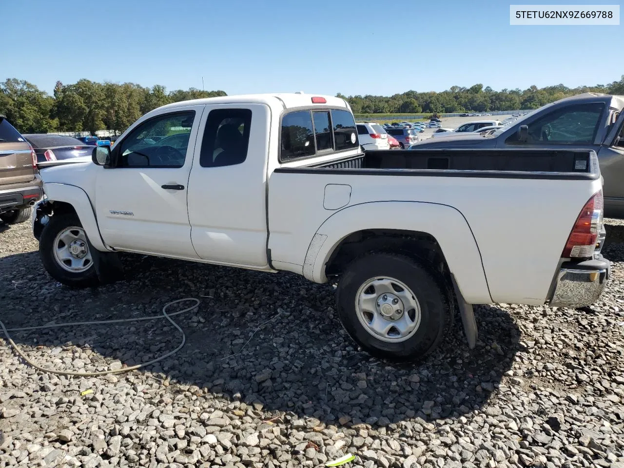 2009 Toyota Tacoma Prerunner Access Cab VIN: 5TETU62NX9Z669788 Lot: 76250464