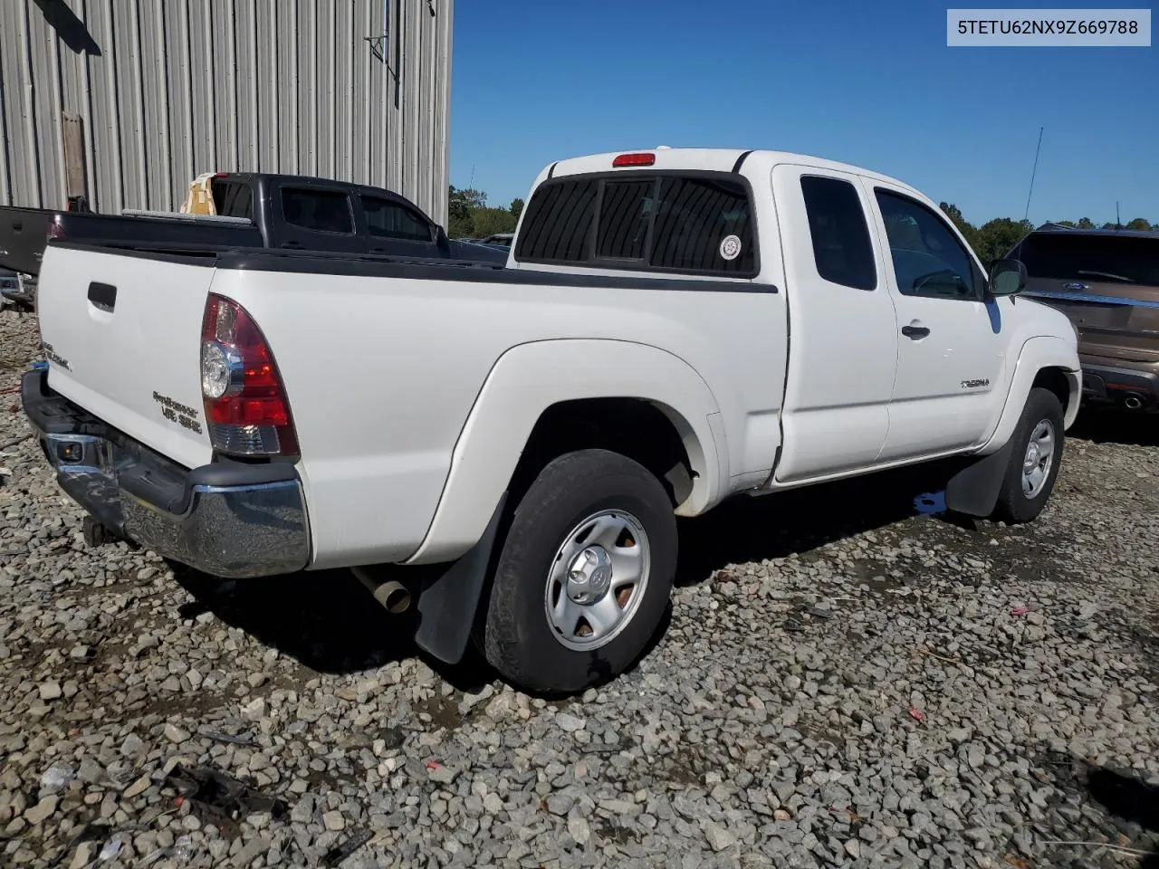 2009 Toyota Tacoma Prerunner Access Cab VIN: 5TETU62NX9Z669788 Lot: 76250464