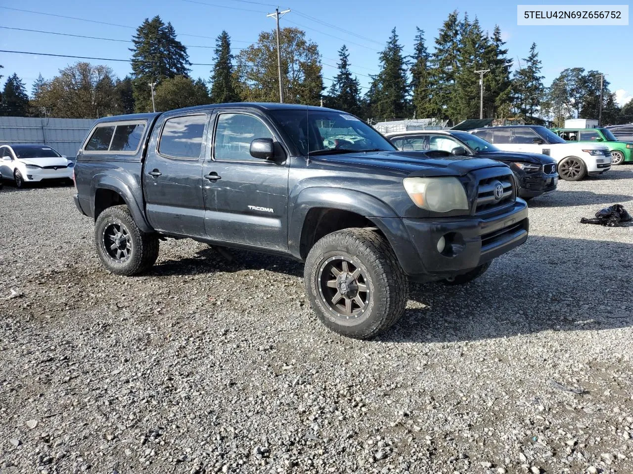 5TELU42N69Z656752 2009 Toyota Tacoma Double Cab