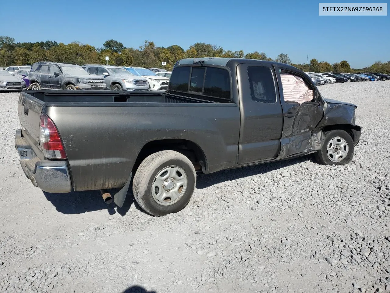 2009 Toyota Tacoma Access Cab VIN: 5TETX22N69Z596368 Lot: 76694384