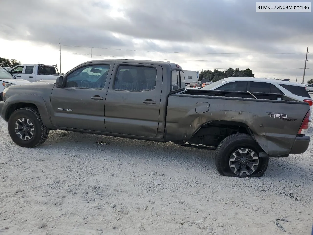 2009 Toyota Tacoma Double Cab Prerunner Long Bed VIN: 3TMKU72N09M022136 Lot: 77164554