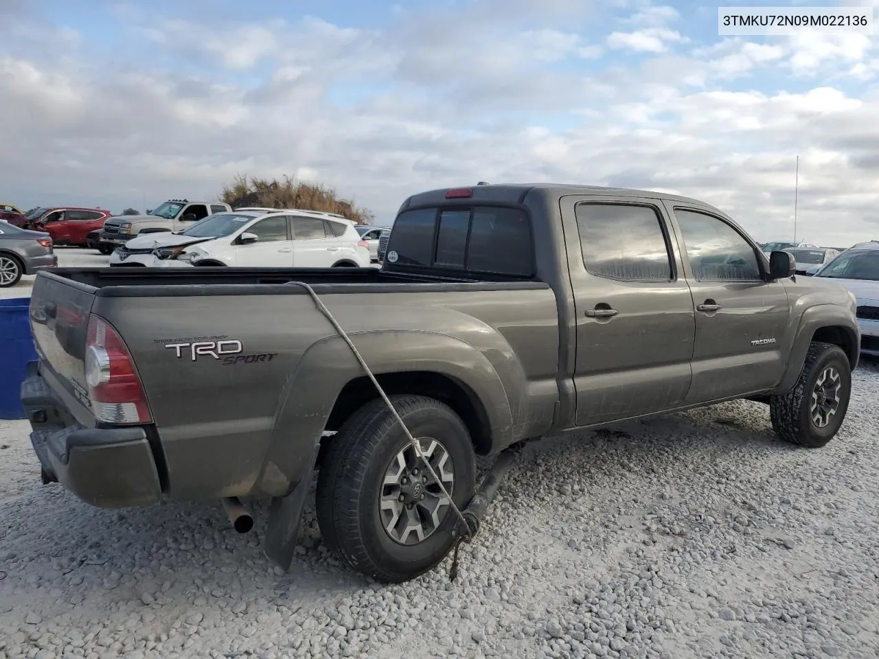 2009 Toyota Tacoma Double Cab Prerunner Long Bed VIN: 3TMKU72N09M022136 Lot: 77164554