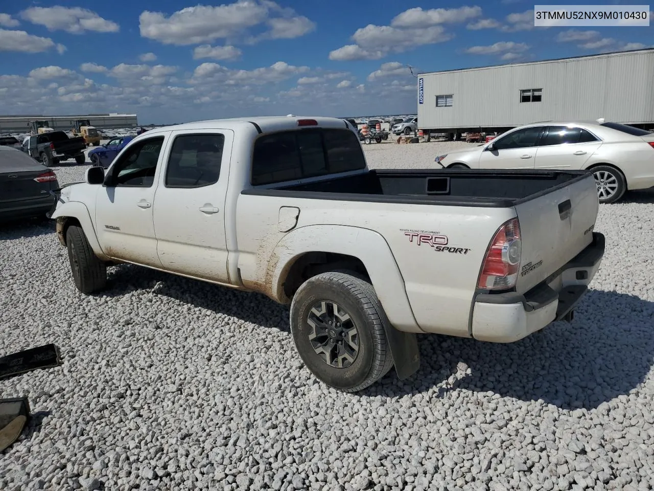 3TMMU52NX9M010430 2009 Toyota Tacoma Double Cab Long Bed