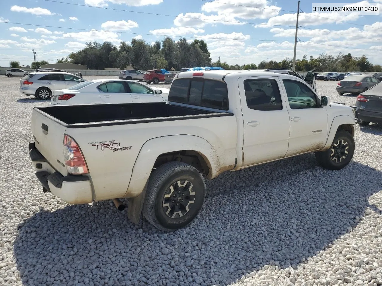 2009 Toyota Tacoma Double Cab Long Bed VIN: 3TMMU52NX9M010430 Lot: 77454884