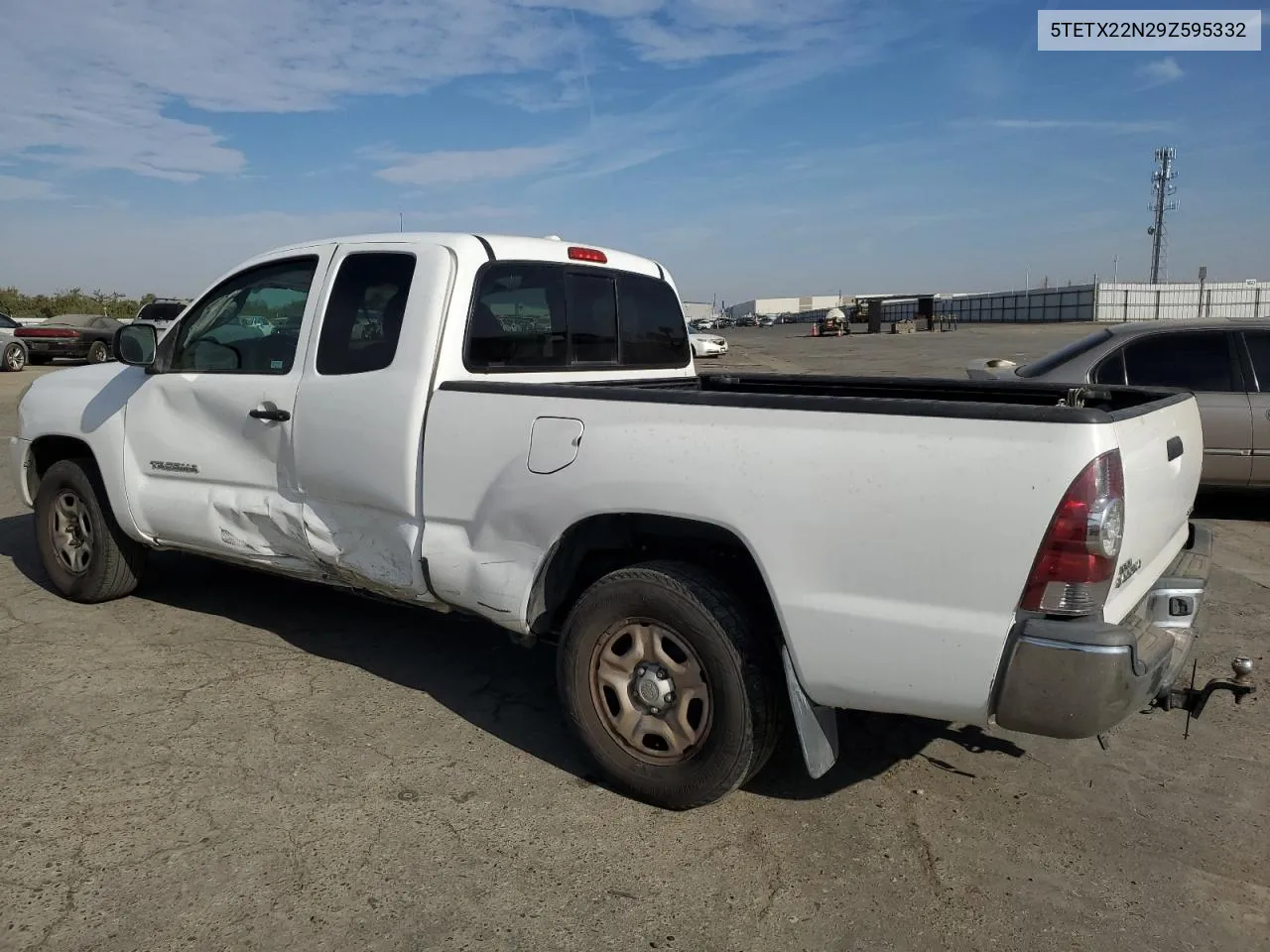 2009 Toyota Tacoma Access Cab VIN: 5TETX22N29Z595332 Lot: 77877034