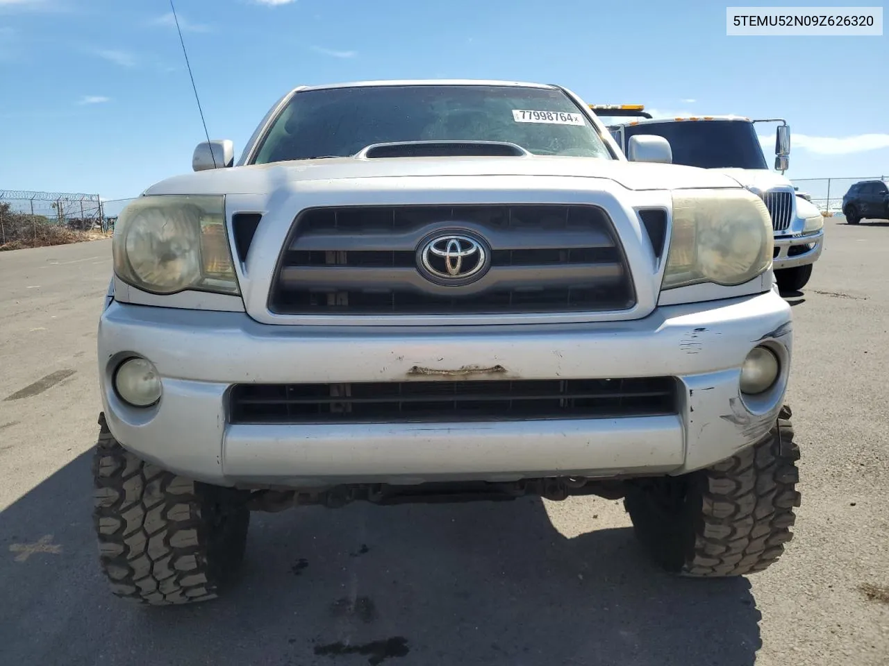 2009 Toyota Tacoma Double Cab Long Bed VIN: 5TEMU52N09Z626320 Lot: 77998764