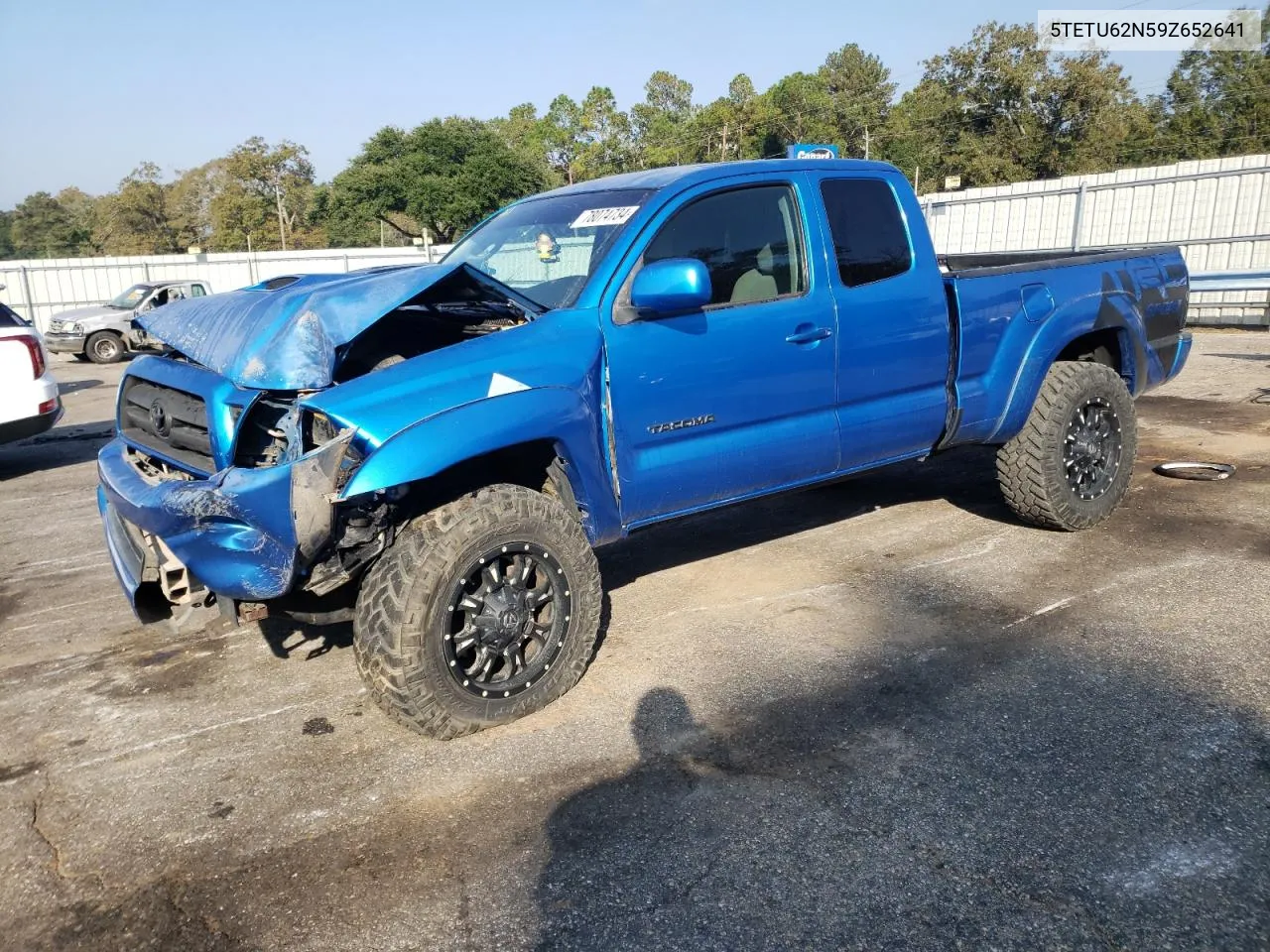 2009 Toyota Tacoma Prerunner Access Cab VIN: 5TETU62N59Z652641 Lot: 78074734