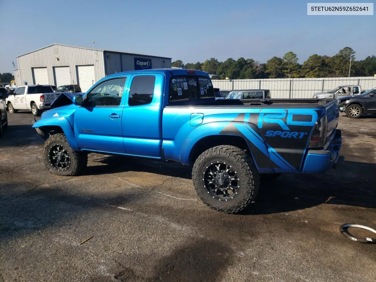 2009 Toyota Tacoma Prerunner Access Cab VIN: 5TETU62N59Z652641 Lot: 78074734