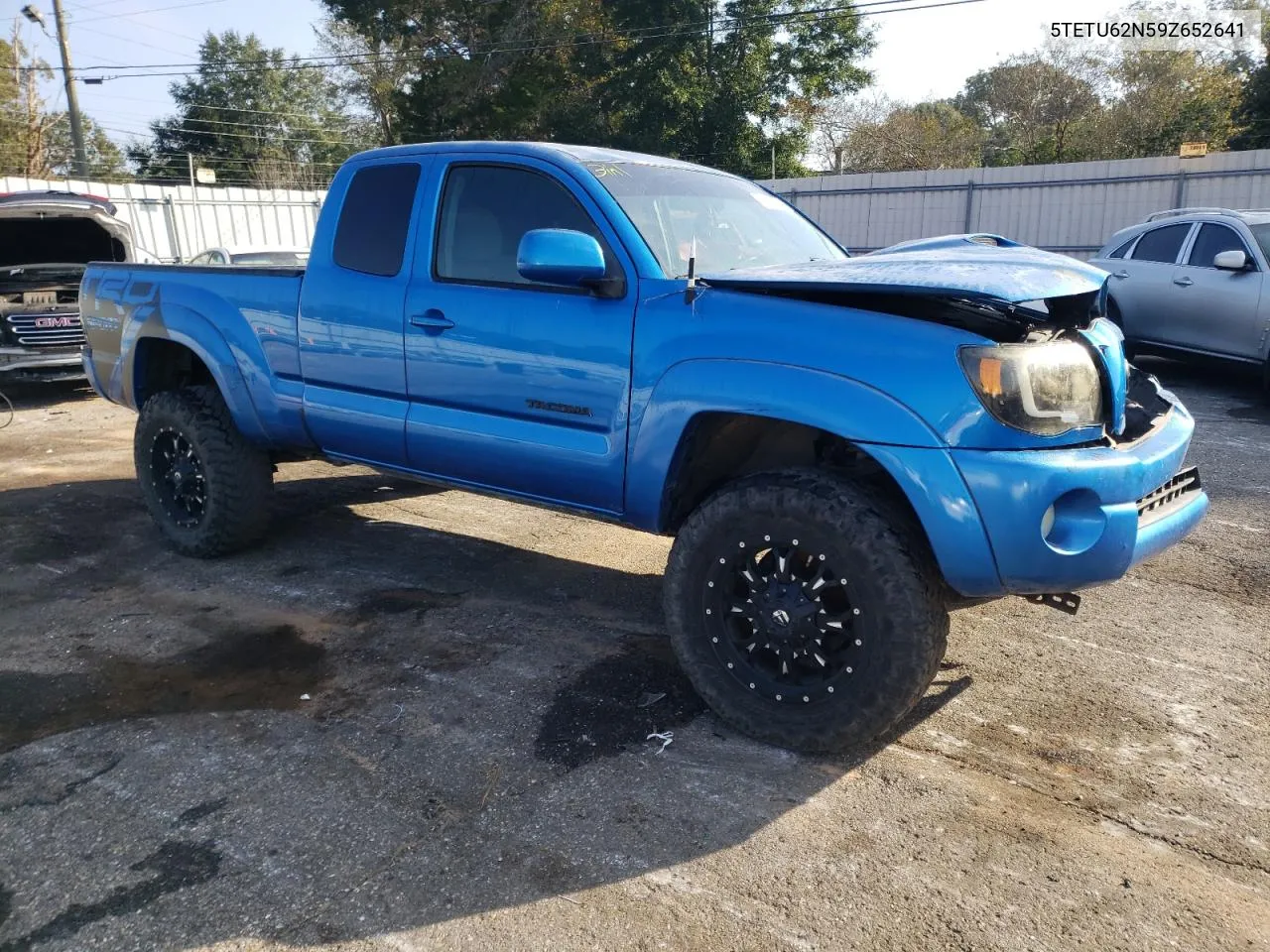 2009 Toyota Tacoma Prerunner Access Cab VIN: 5TETU62N59Z652641 Lot: 78074734