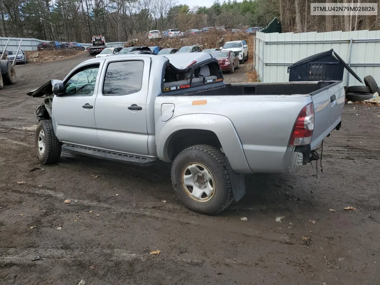 2009 Toyota Tacoma Double Cab VIN: 3TMLU42N79M028826 Lot: 78179904