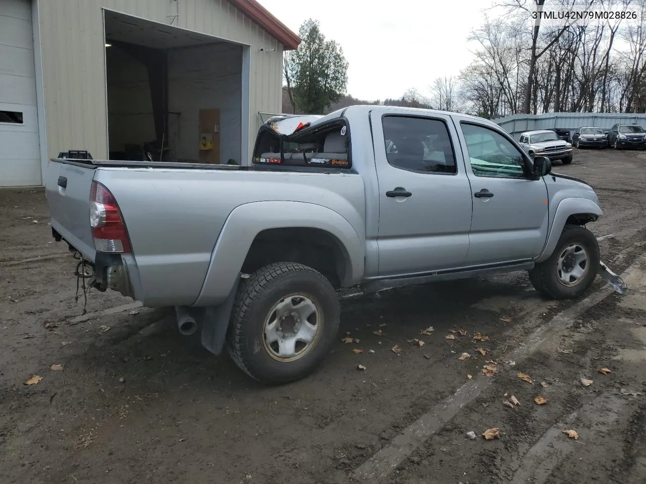 2009 Toyota Tacoma Double Cab VIN: 3TMLU42N79M028826 Lot: 78179904