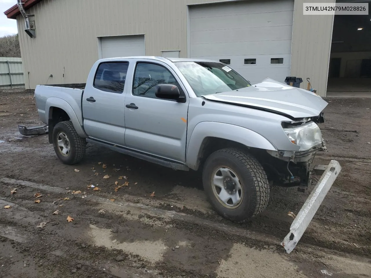 2009 Toyota Tacoma Double Cab VIN: 3TMLU42N79M028826 Lot: 78179904