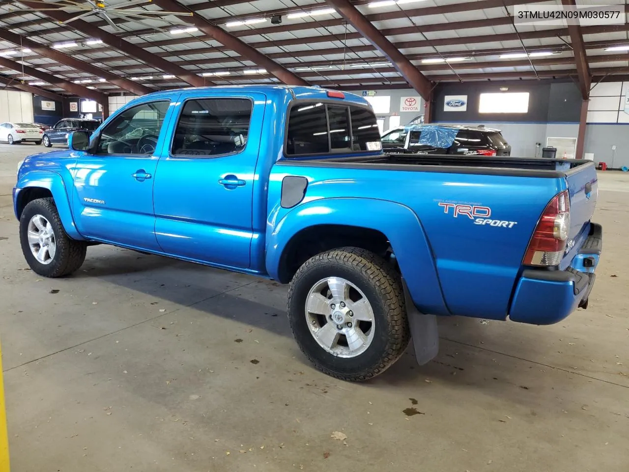 2009 Toyota Tacoma Double Cab VIN: 3TMLU42N09M030577 Lot: 78422584