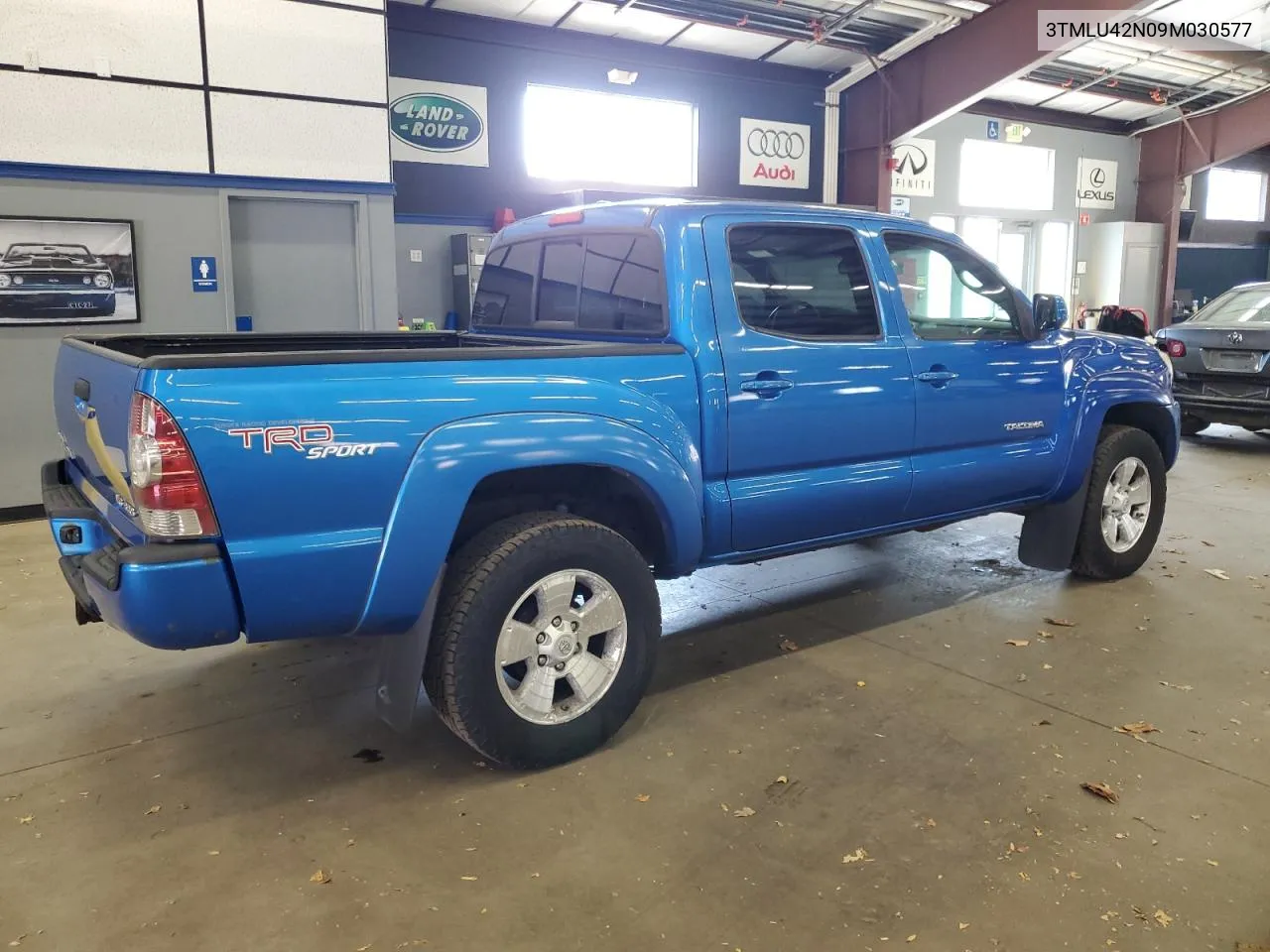 2009 Toyota Tacoma Double Cab VIN: 3TMLU42N09M030577 Lot: 78422584