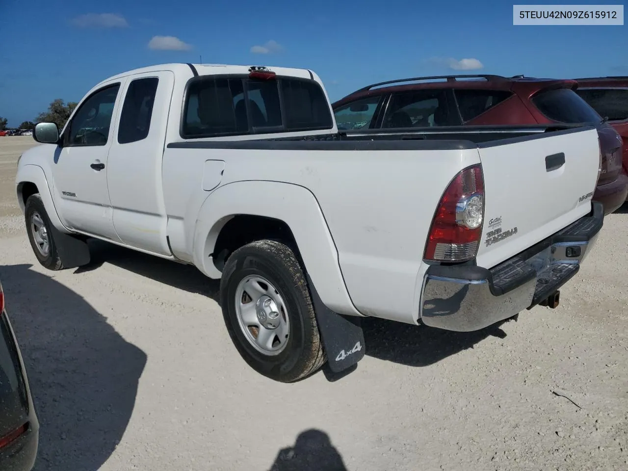 2009 Toyota Tacoma Access Cab VIN: 5TEUU42N09Z615912 Lot: 78588154