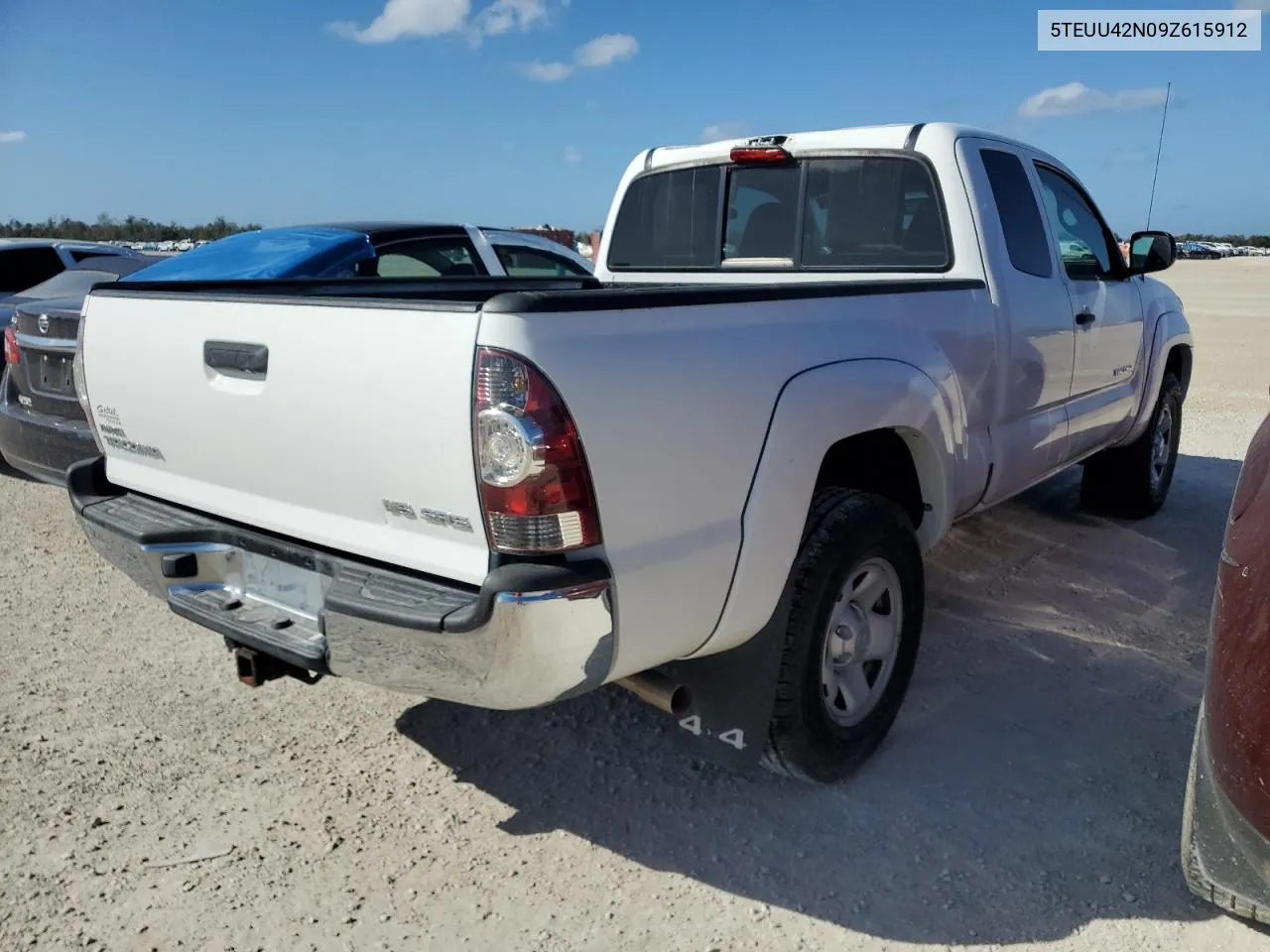 2009 Toyota Tacoma Access Cab VIN: 5TEUU42N09Z615912 Lot: 78588154