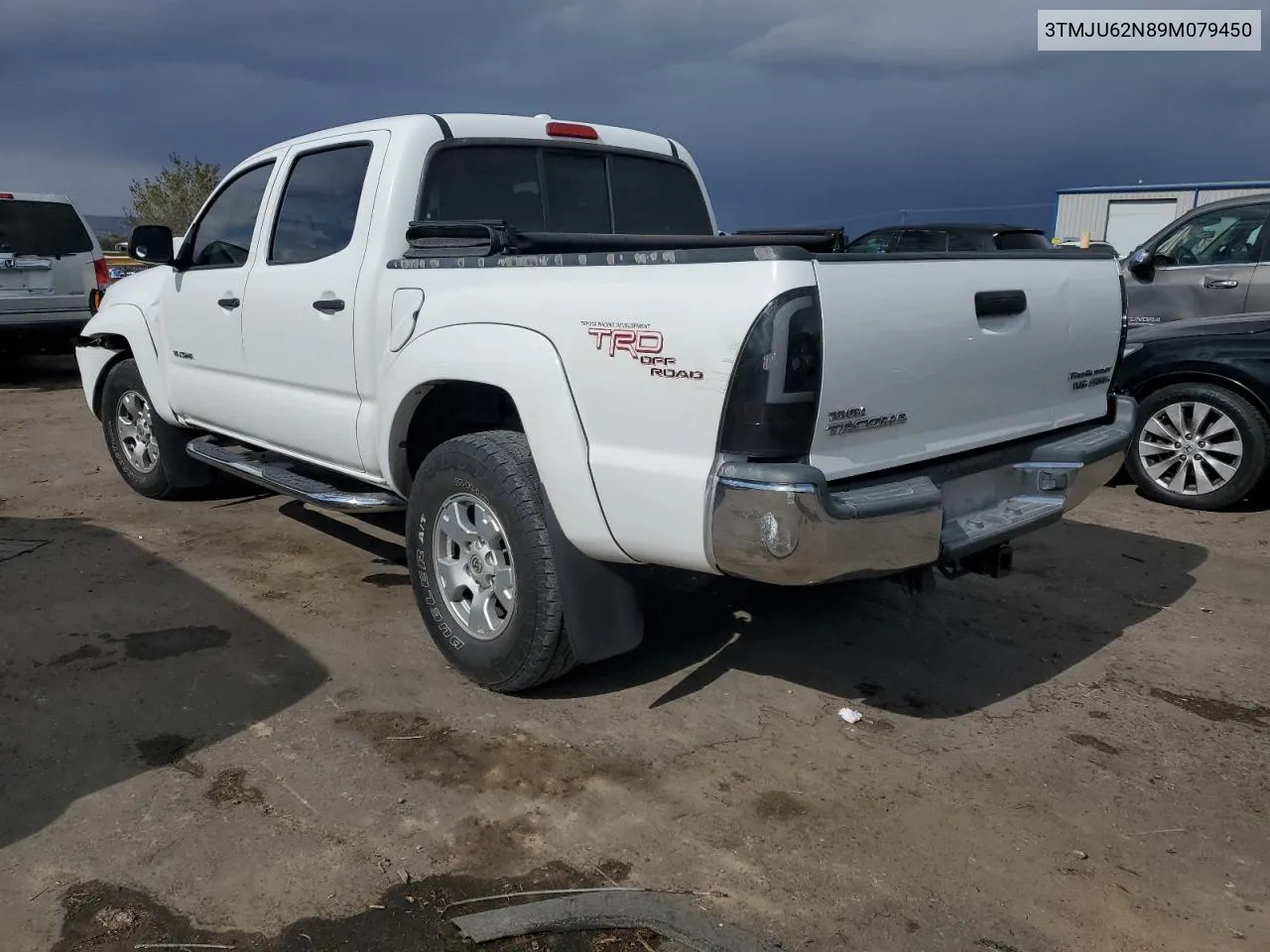 2009 Toyota Tacoma Double Cab Prerunner VIN: 3TMJU62N89M079450 Lot: 78743674