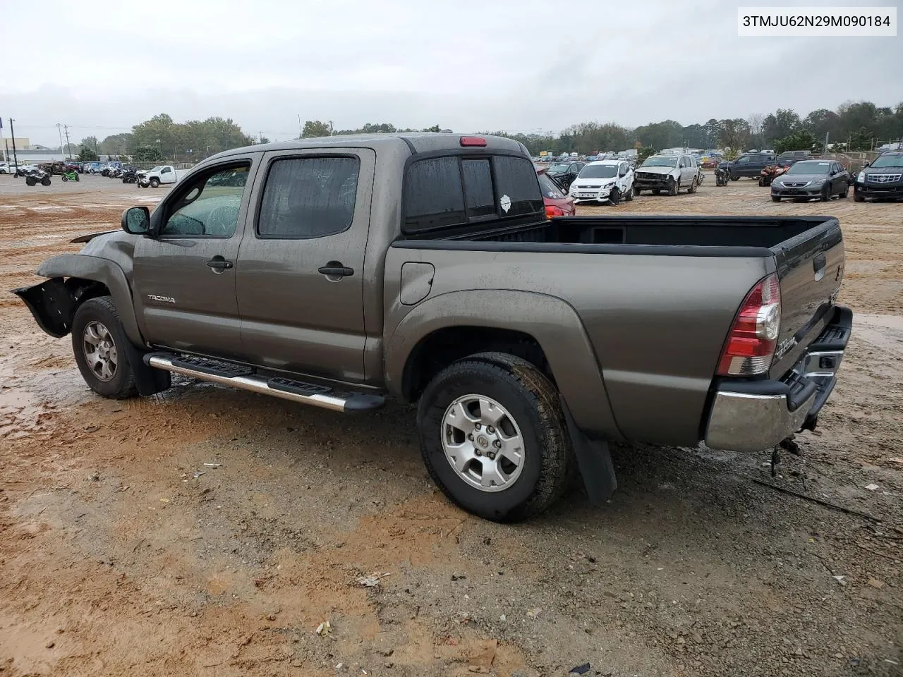 2009 Toyota Tacoma Double Cab Prerunner VIN: 3TMJU62N29M090184 Lot: 78790534