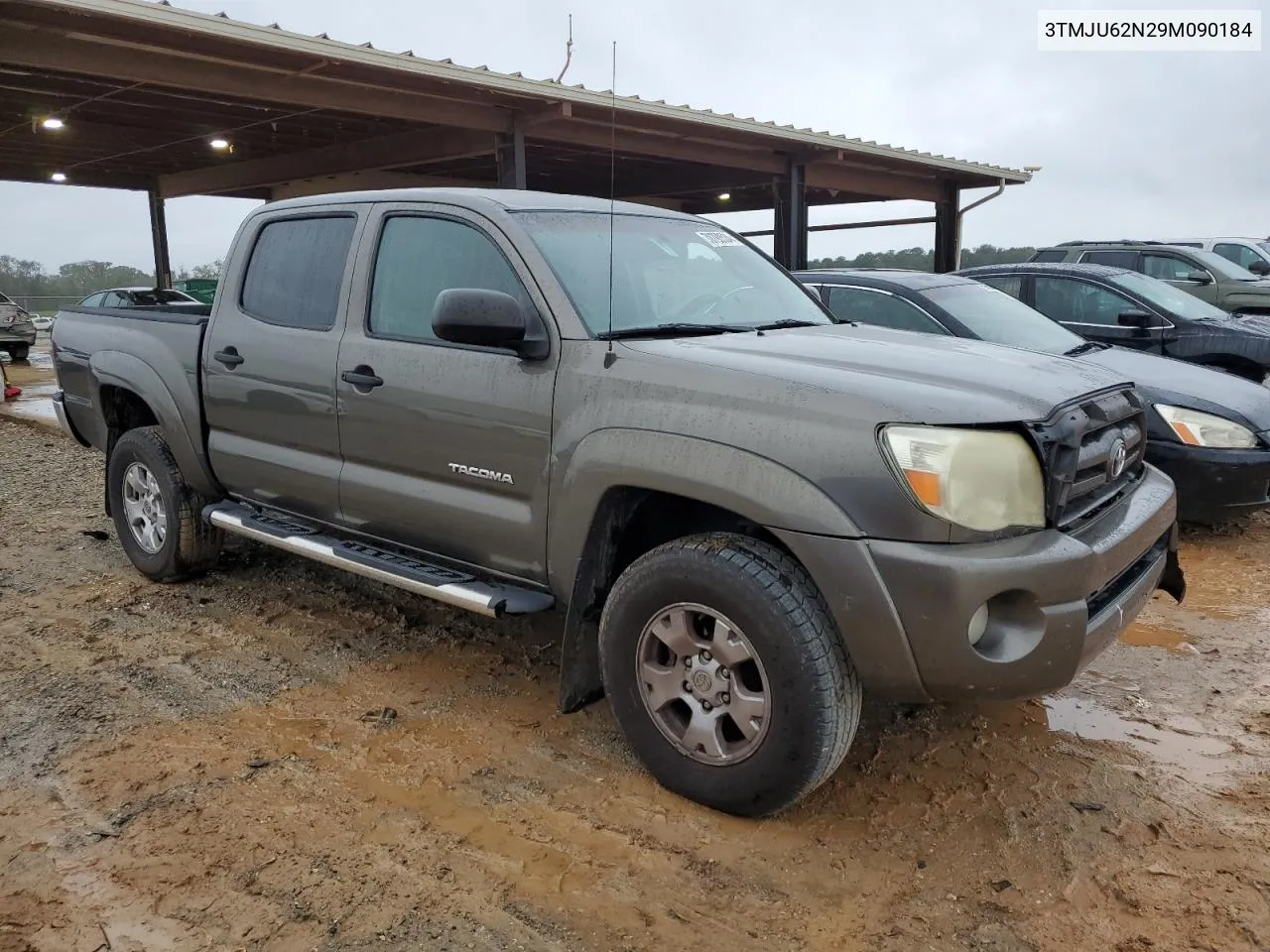 2009 Toyota Tacoma Double Cab Prerunner VIN: 3TMJU62N29M090184 Lot: 78790534