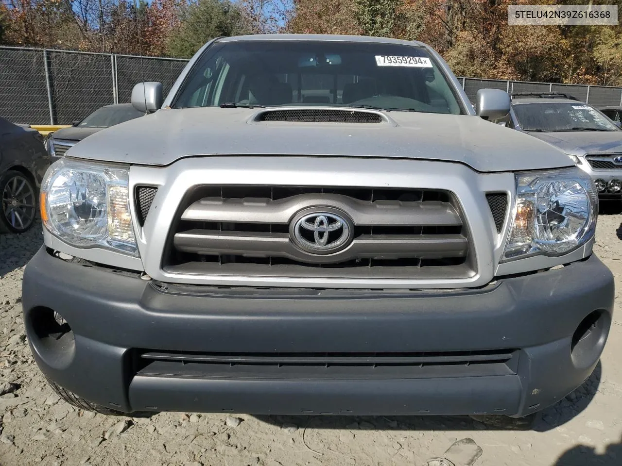 2009 Toyota Tacoma Double Cab VIN: 5TELU42N39Z616368 Lot: 79359294