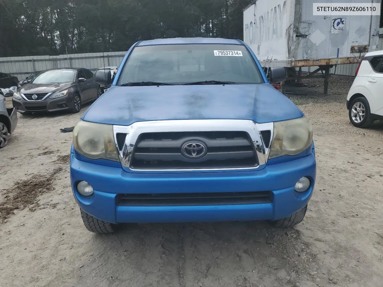 2009 Toyota Tacoma Prerunner Access Cab VIN: 5TETU62N89Z606110 Lot: 79537314