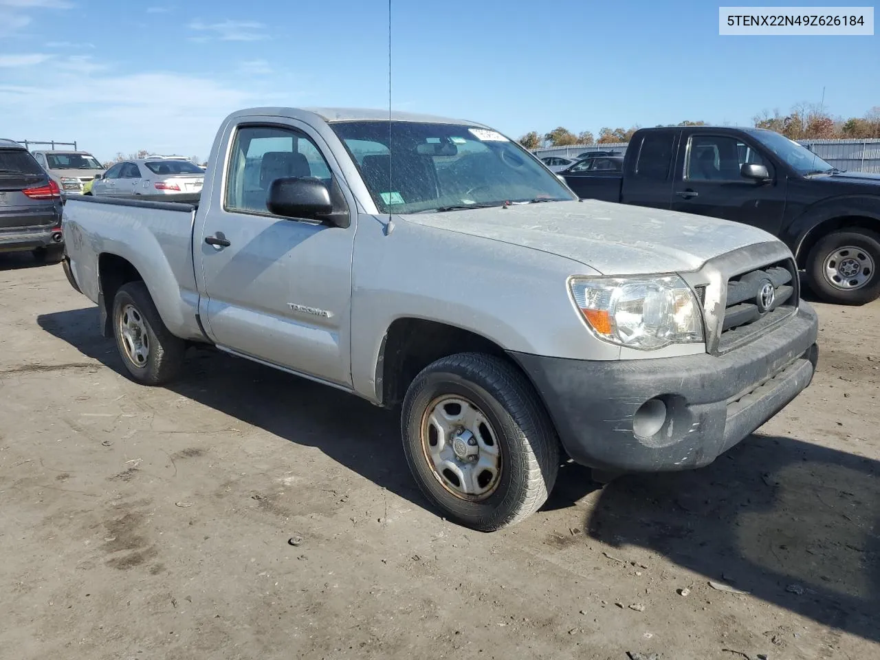 2009 Toyota Tacoma VIN: 5TENX22N49Z626184 Lot: 79634554