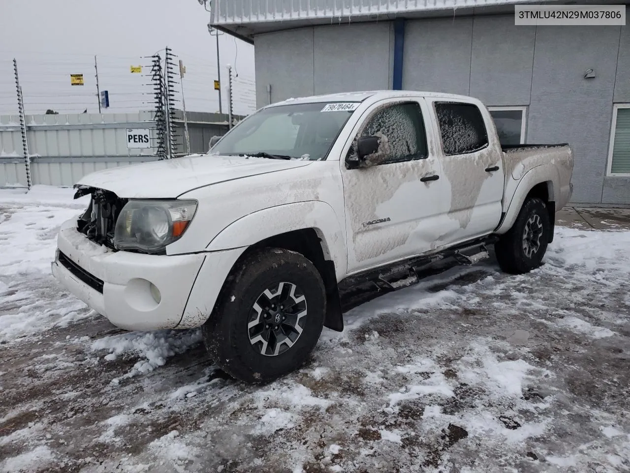 2009 Toyota Tacoma Double Cab VIN: 3TMLU42N29M037806 Lot: 79670464